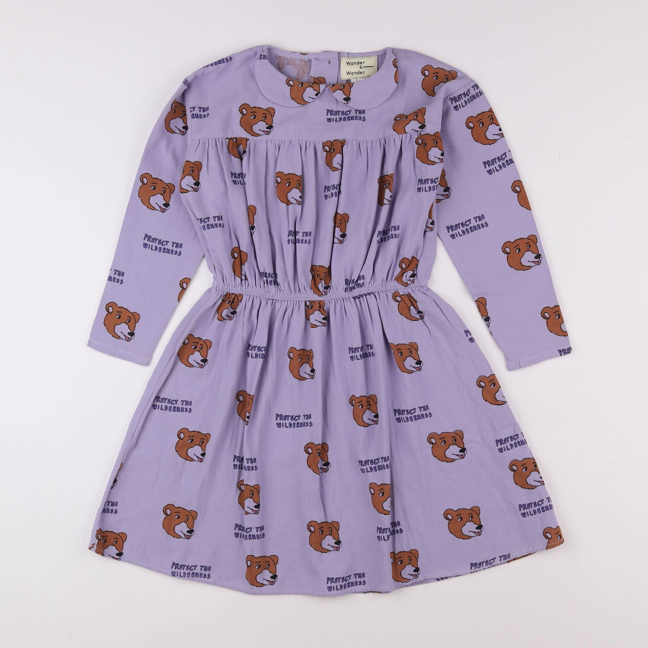 Wander & Wonder - robe violet - 7/8 ans