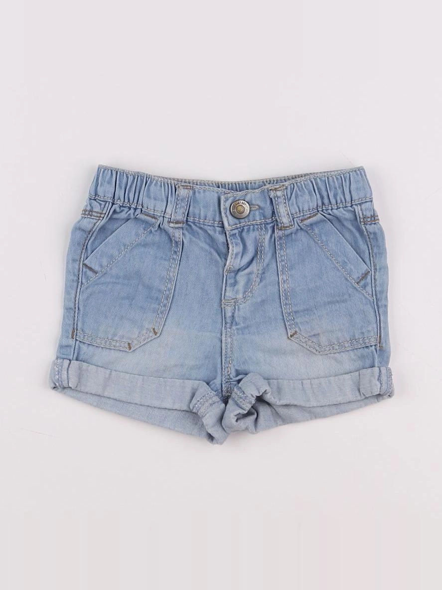Tape à l'oeil - short bleu - 9 mois