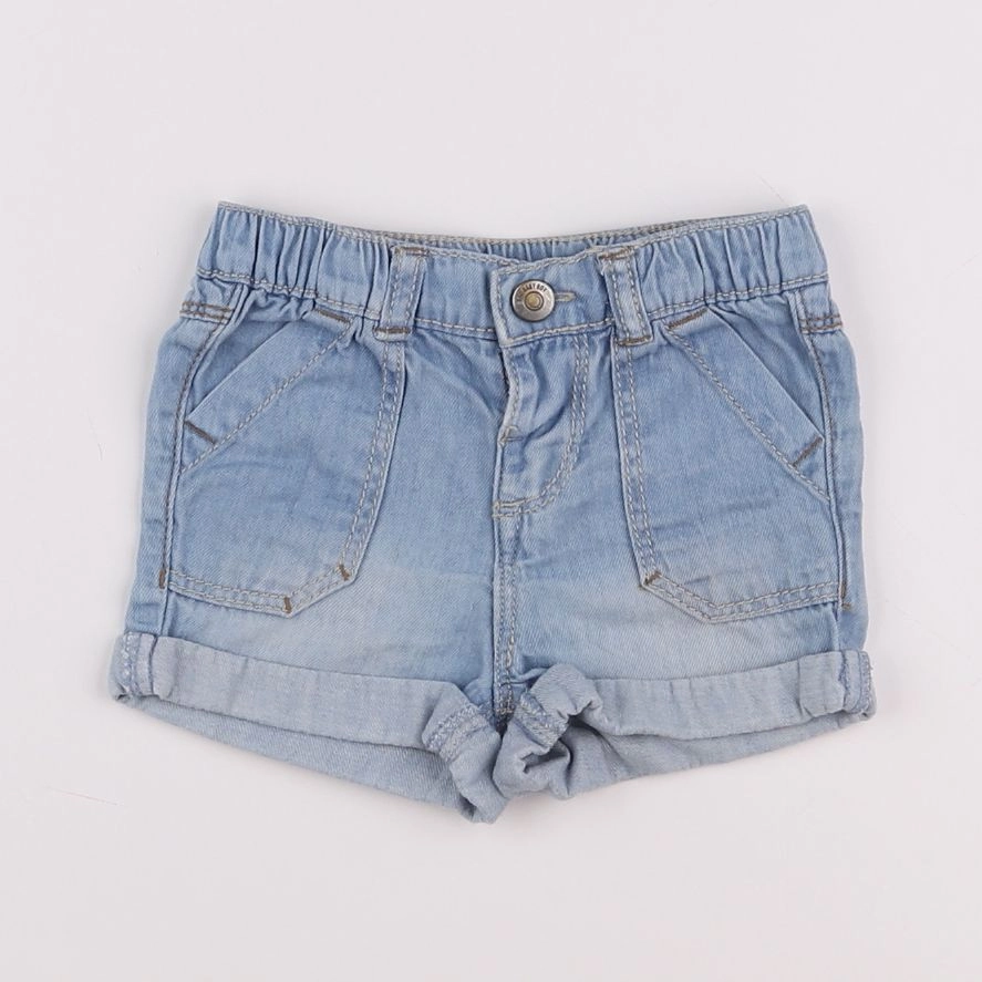 Tape à l'oeil - short bleu - 9 mois