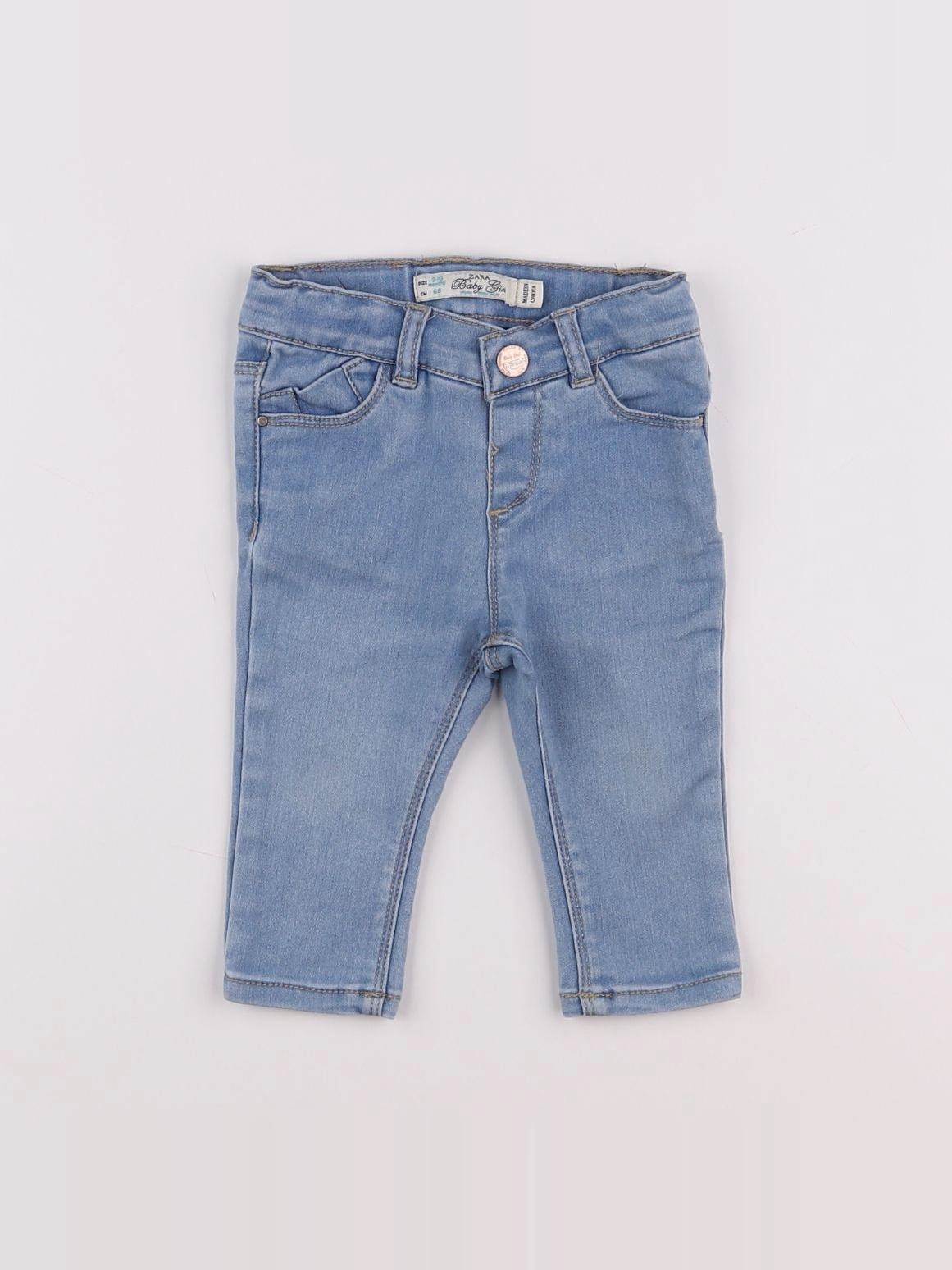 Zara - jean bleu - 3/6 mois