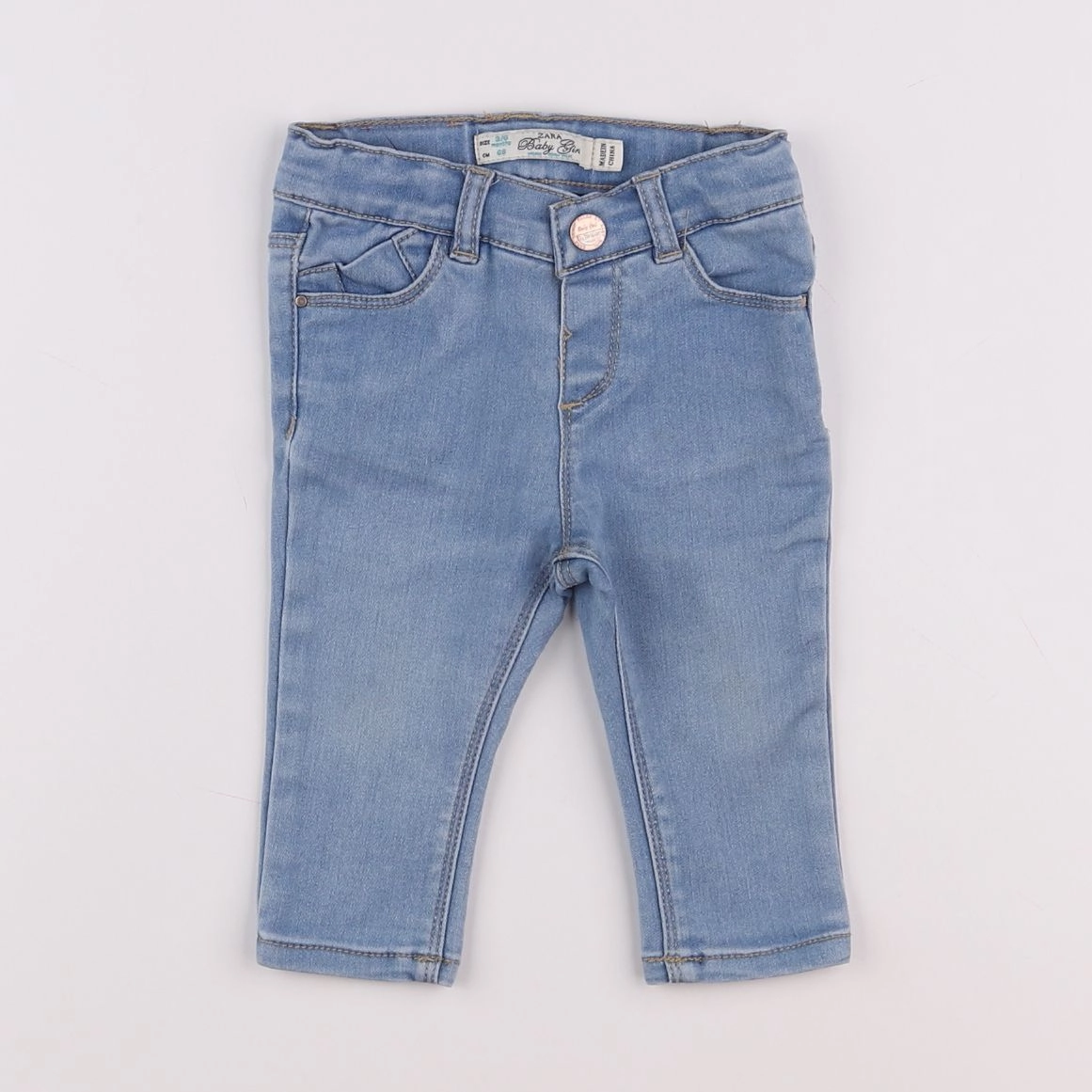 Zara - jean bleu - 3/6 mois