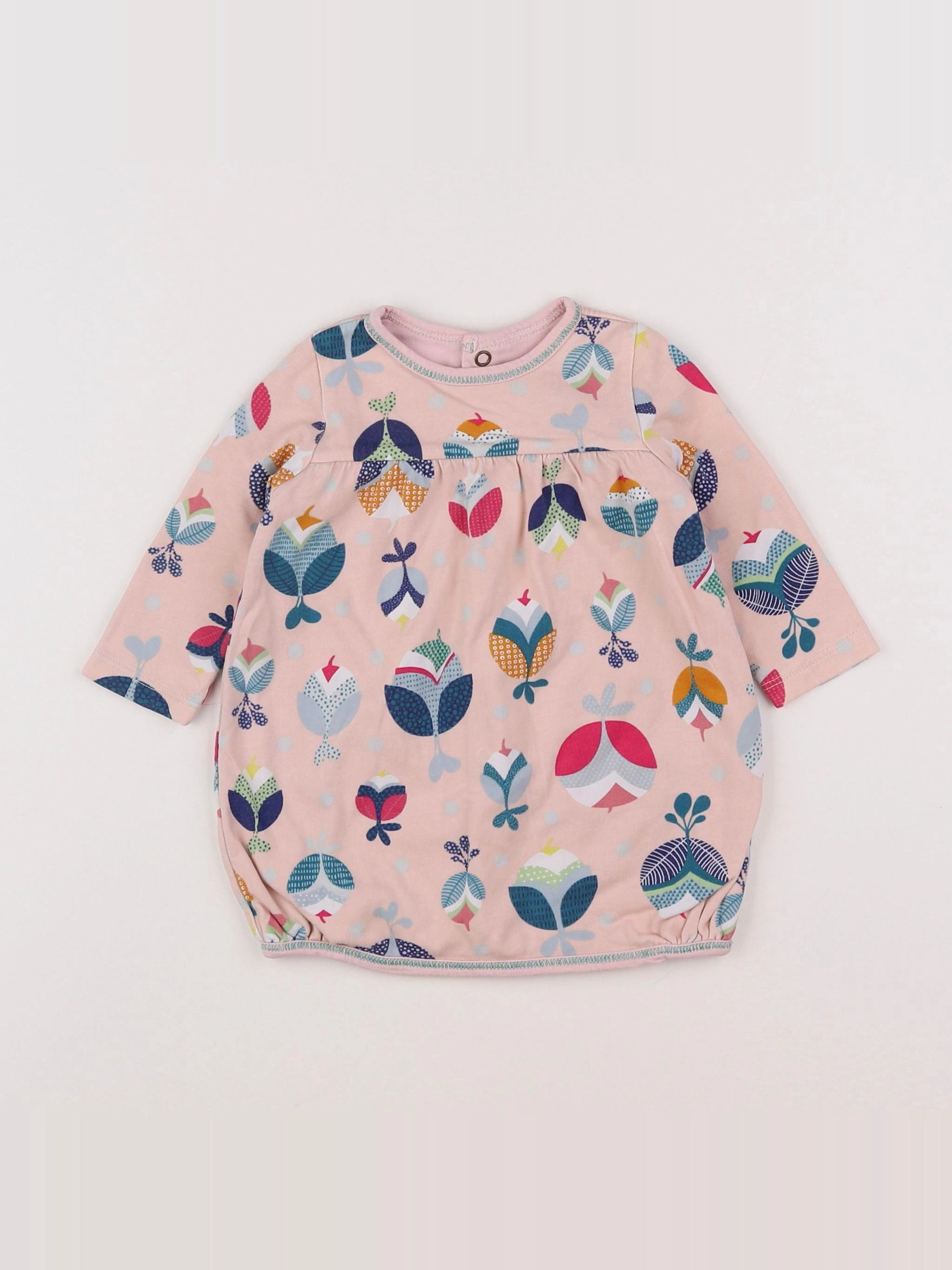 Catimini - robe multicolore - 6 mois