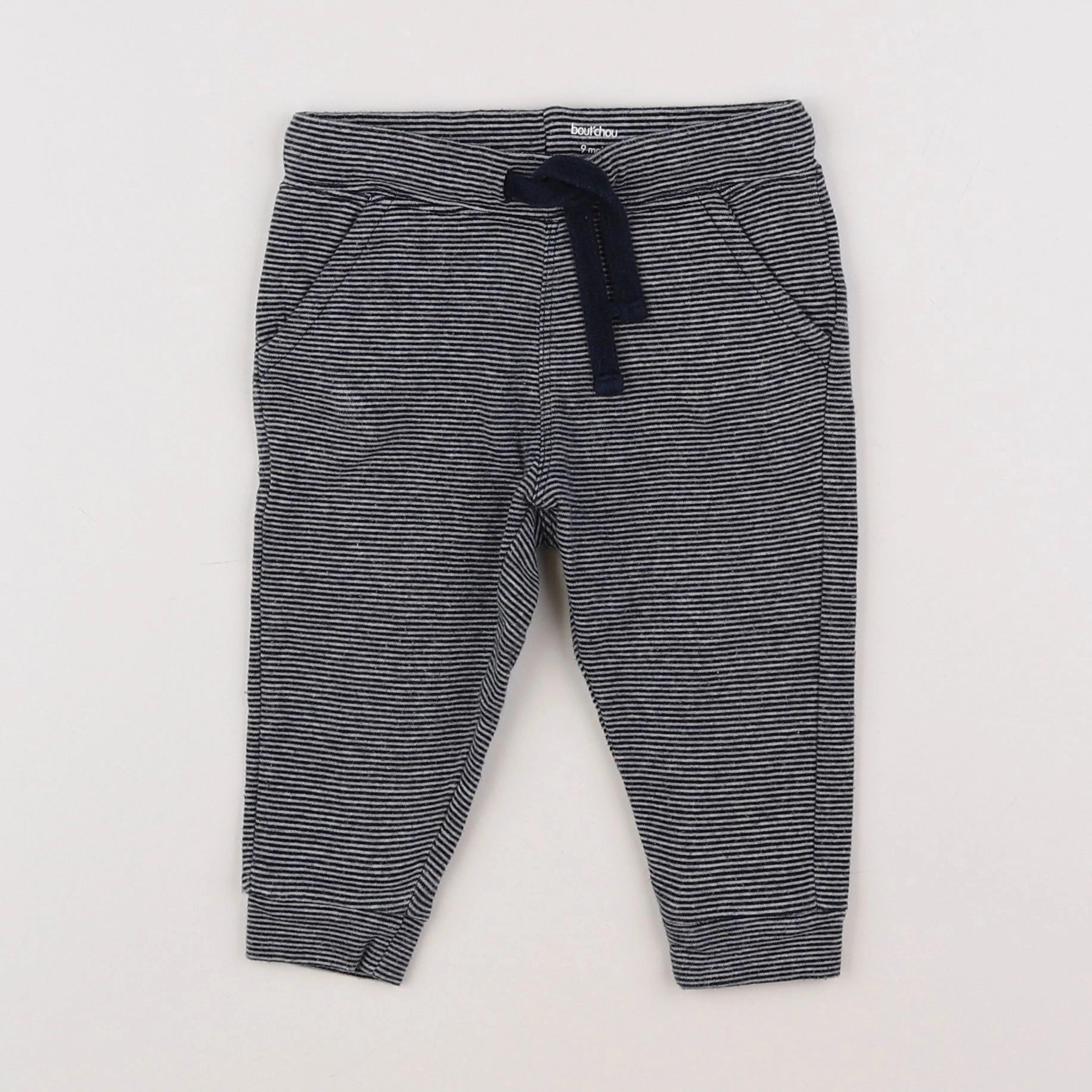 Boutchou - jogging bleu - 9 mois