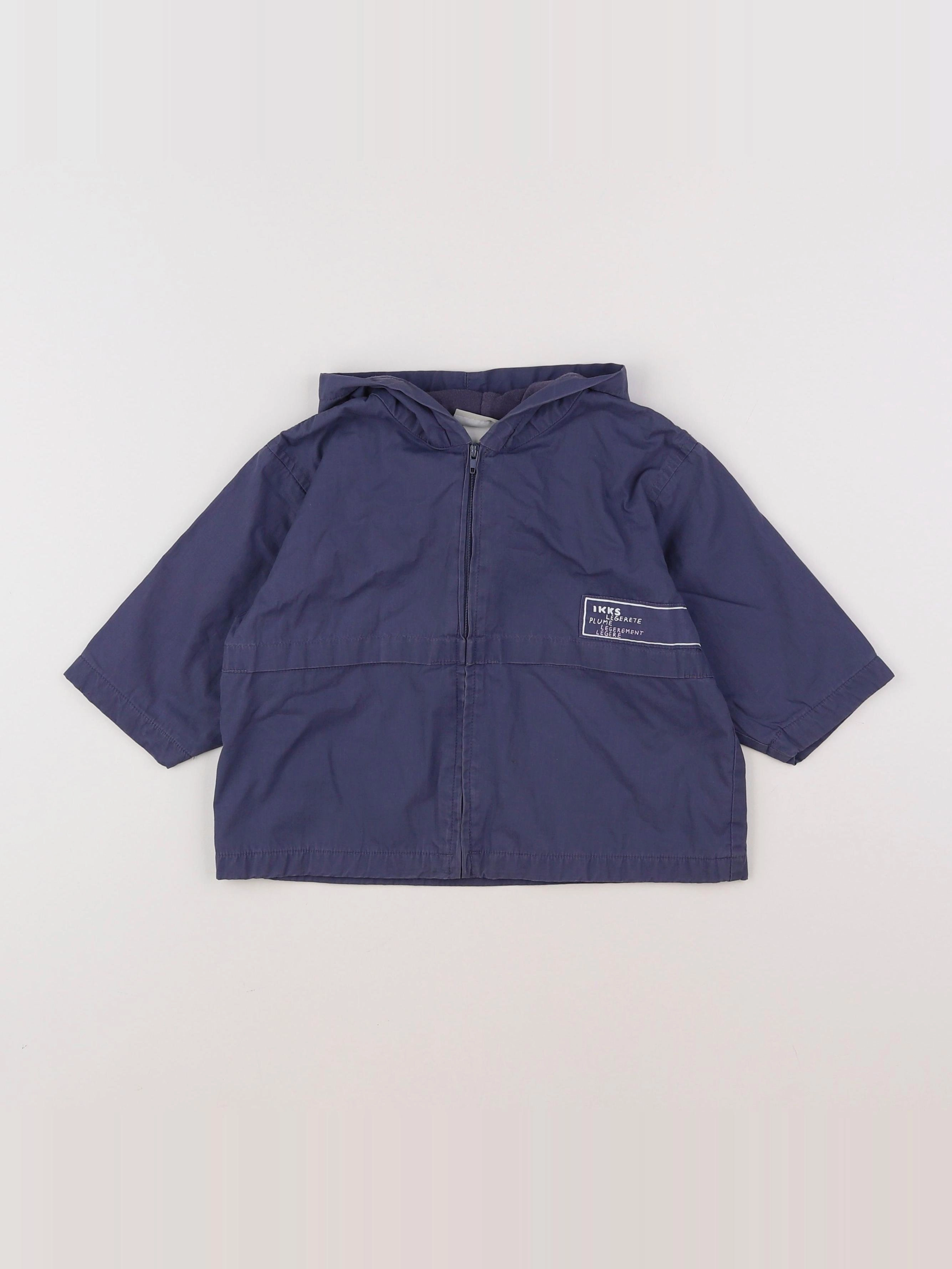 IKKS - veste bleu - 12 mois