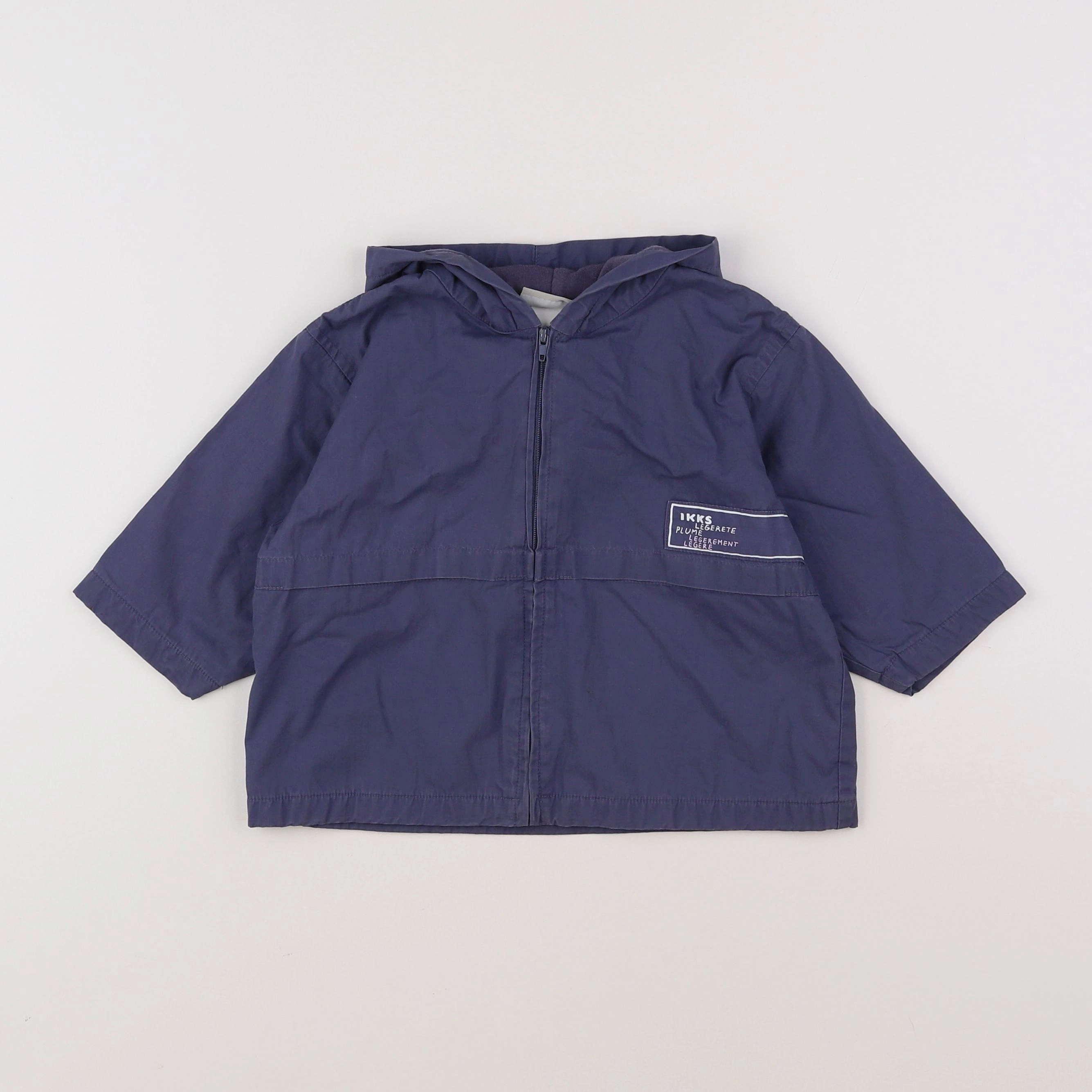 IKKS - veste bleu - 12 mois