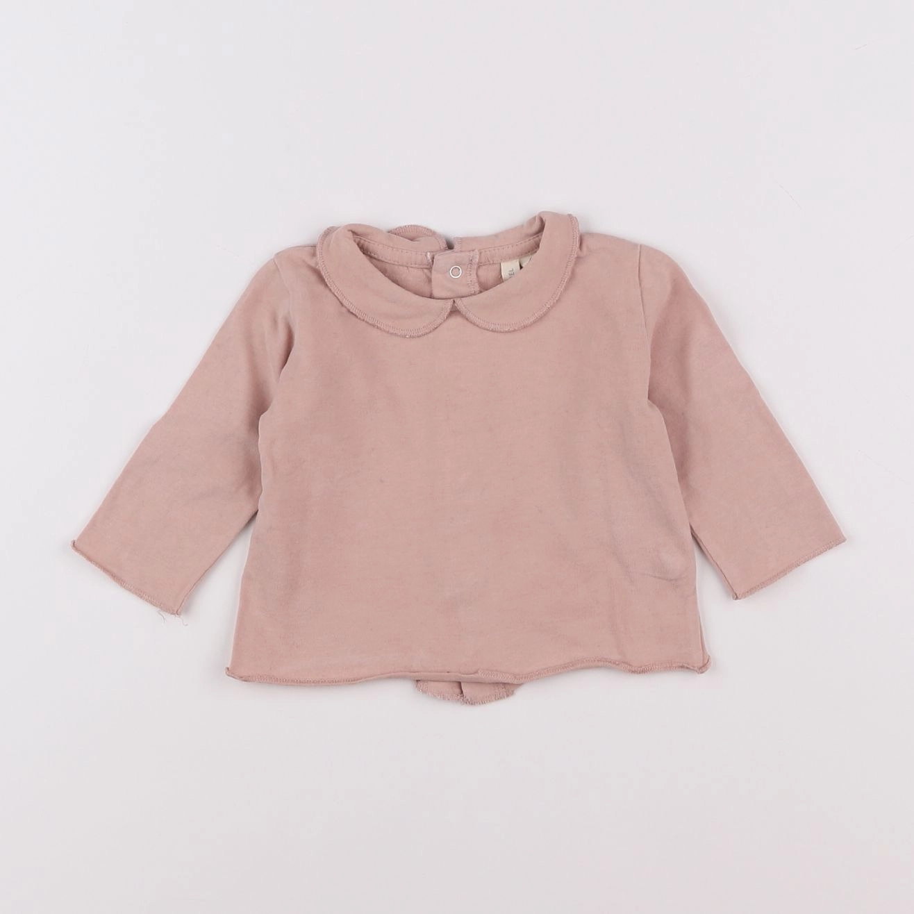 Gray Label - tee-shirt rose - 3/6 mois