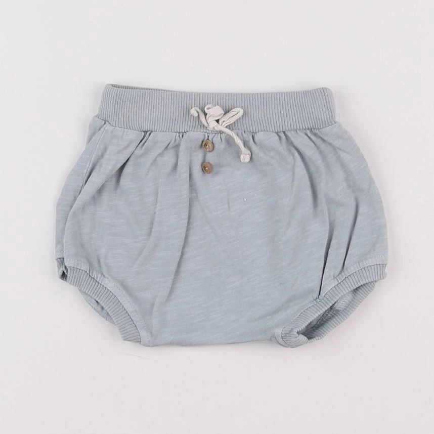 Buho - short bleu - 3 mois