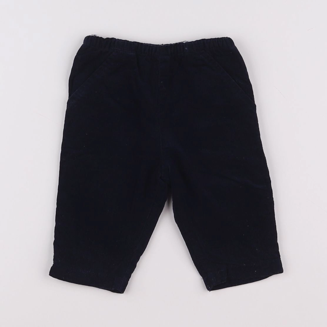 Boutchou - pantalon bleu - 3 mois