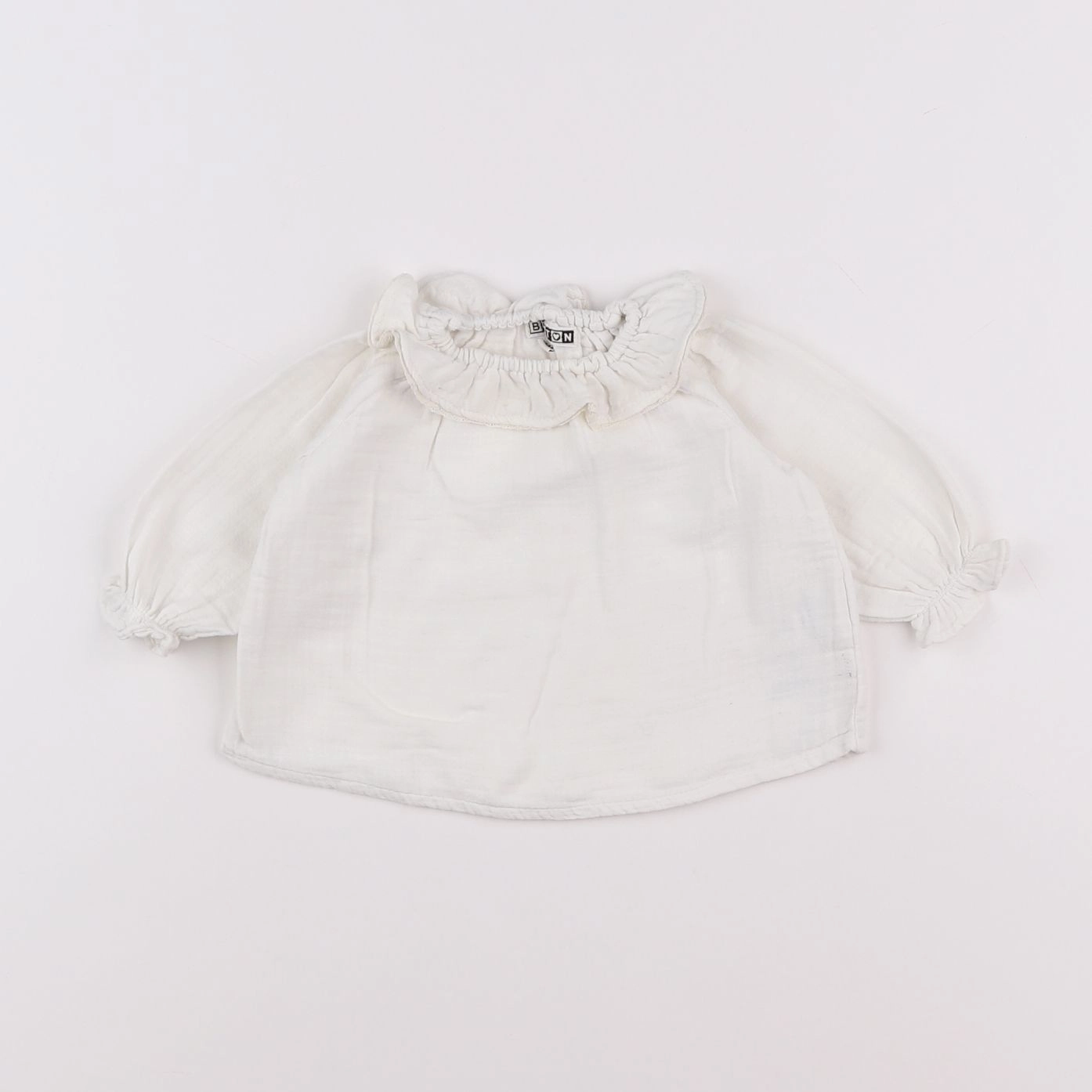 Bonton - blouse blanc - 3 mois