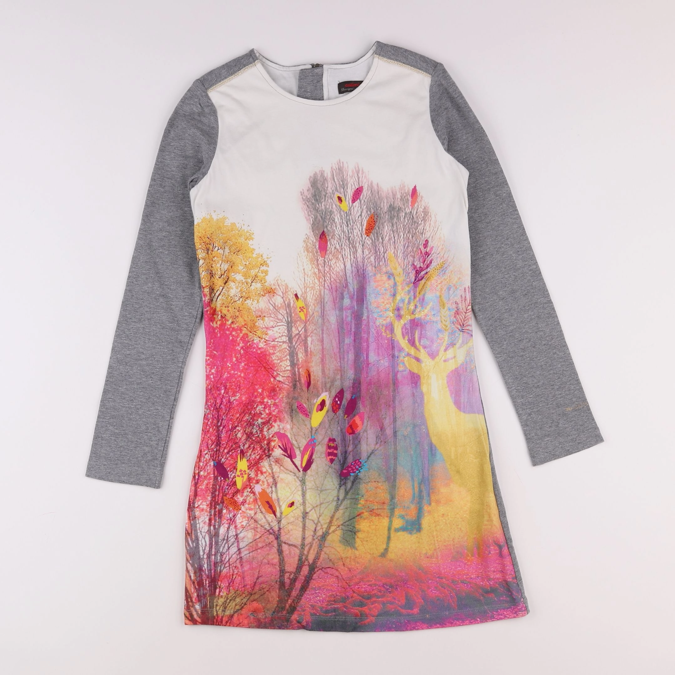 Catimini - robe gris - 10 ans