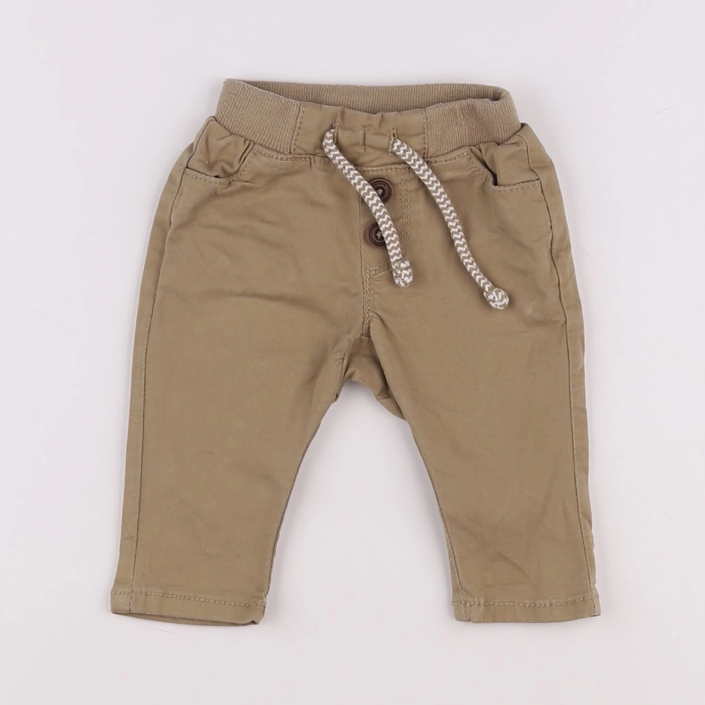 Tape à l'oeil - pantalon marron - 3 mois