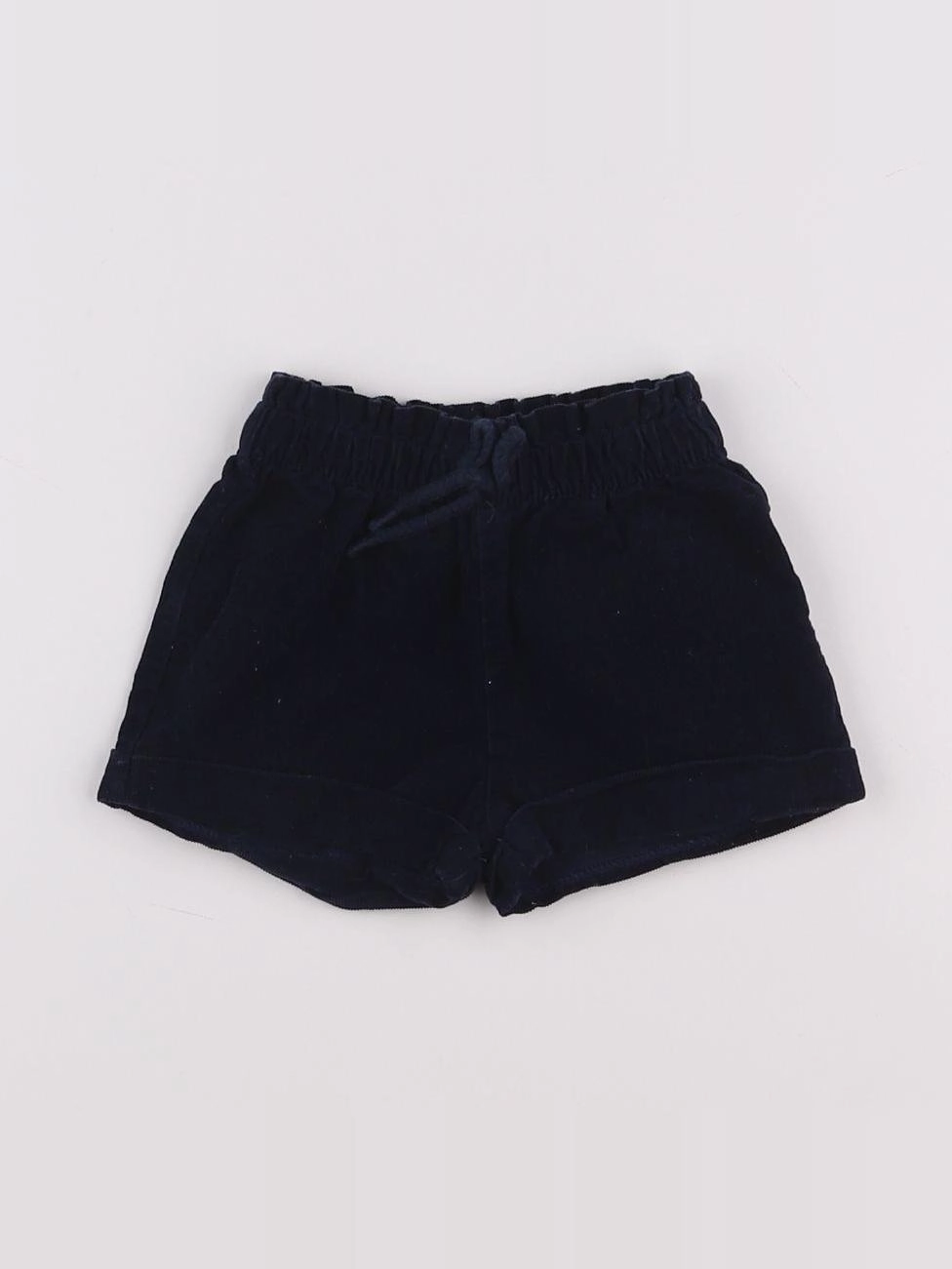 Vertbaudet - short bleu - 9/12 mois