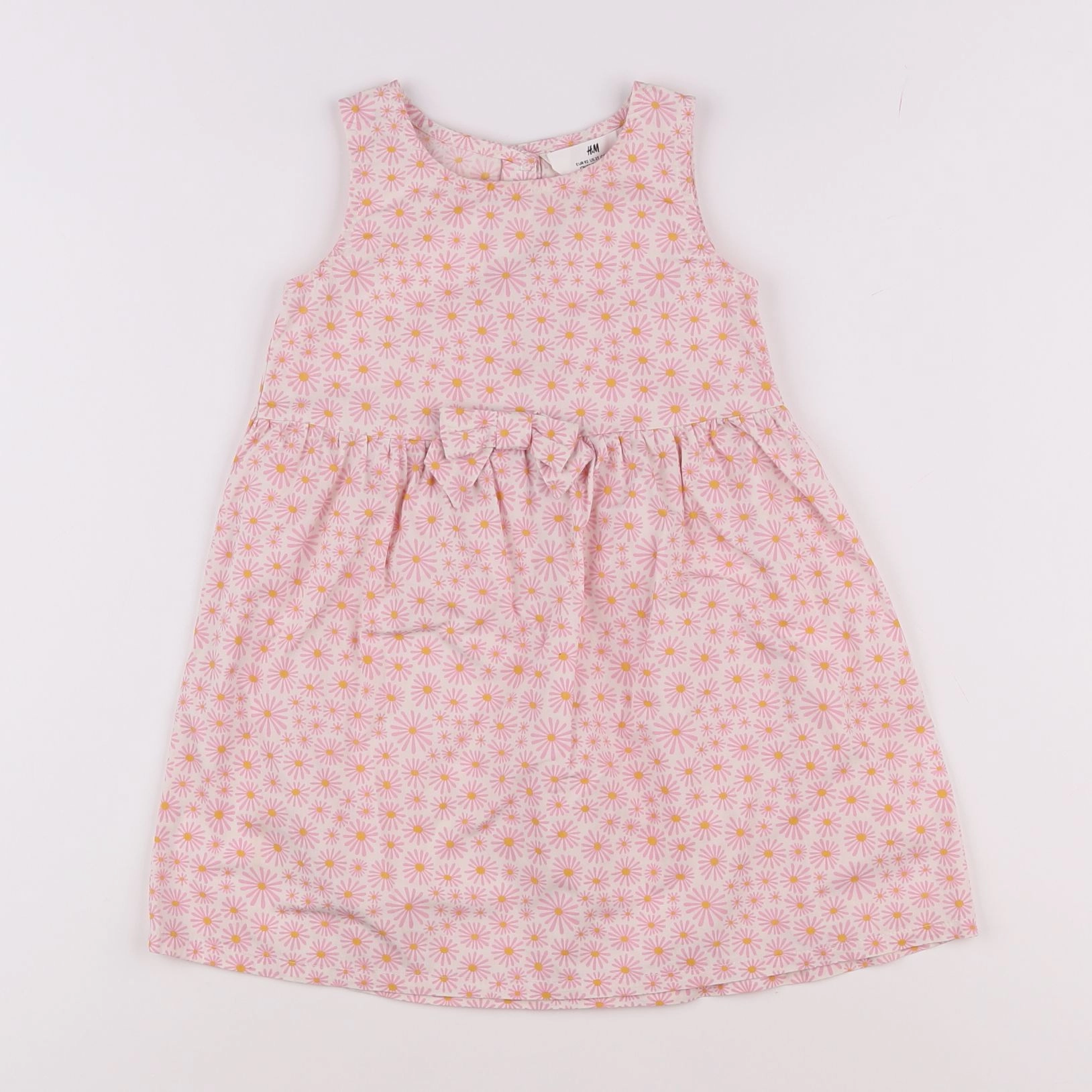 H&M - robe rose - 18 mois à 2 ans