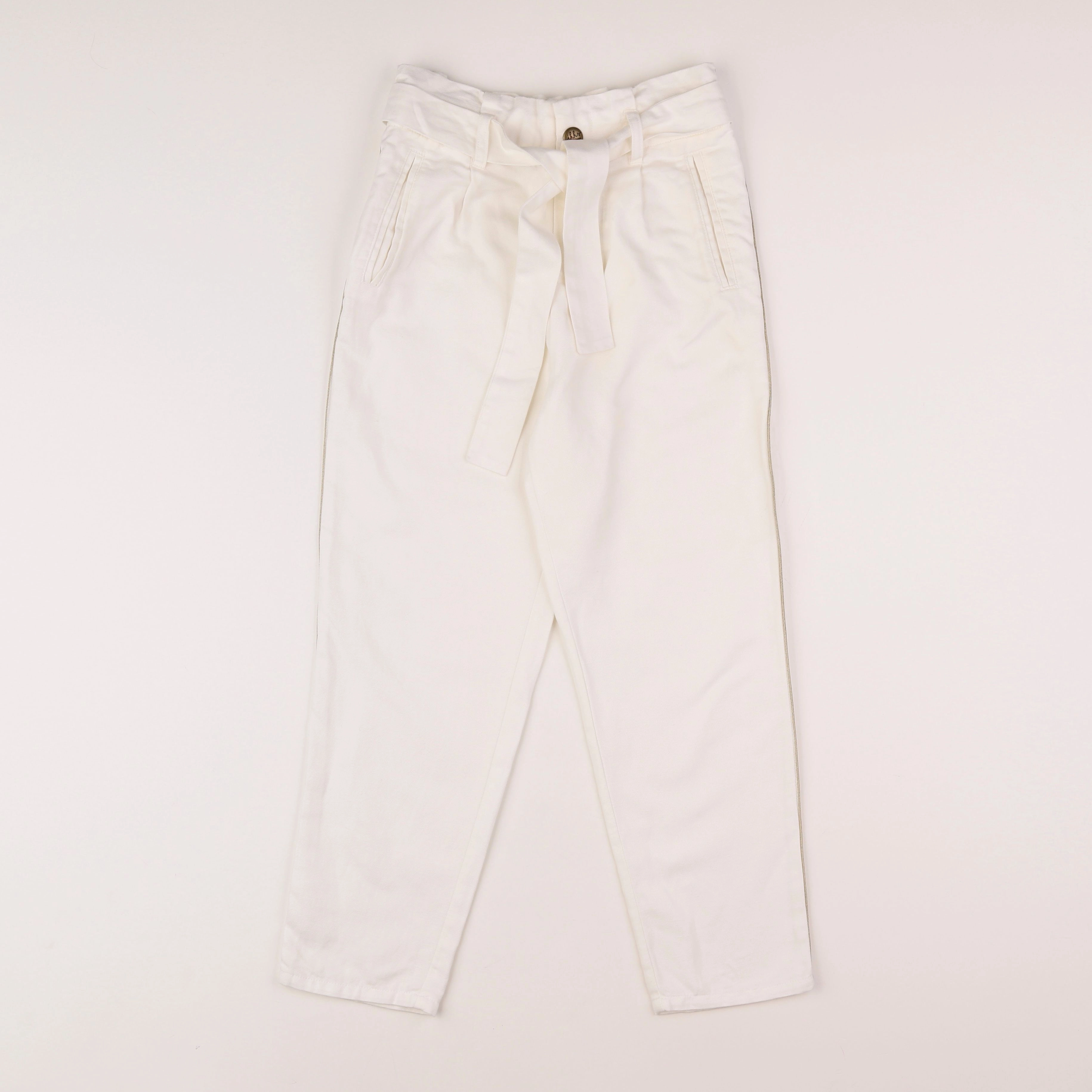 IKKS - pantalon blanc - 10 ans