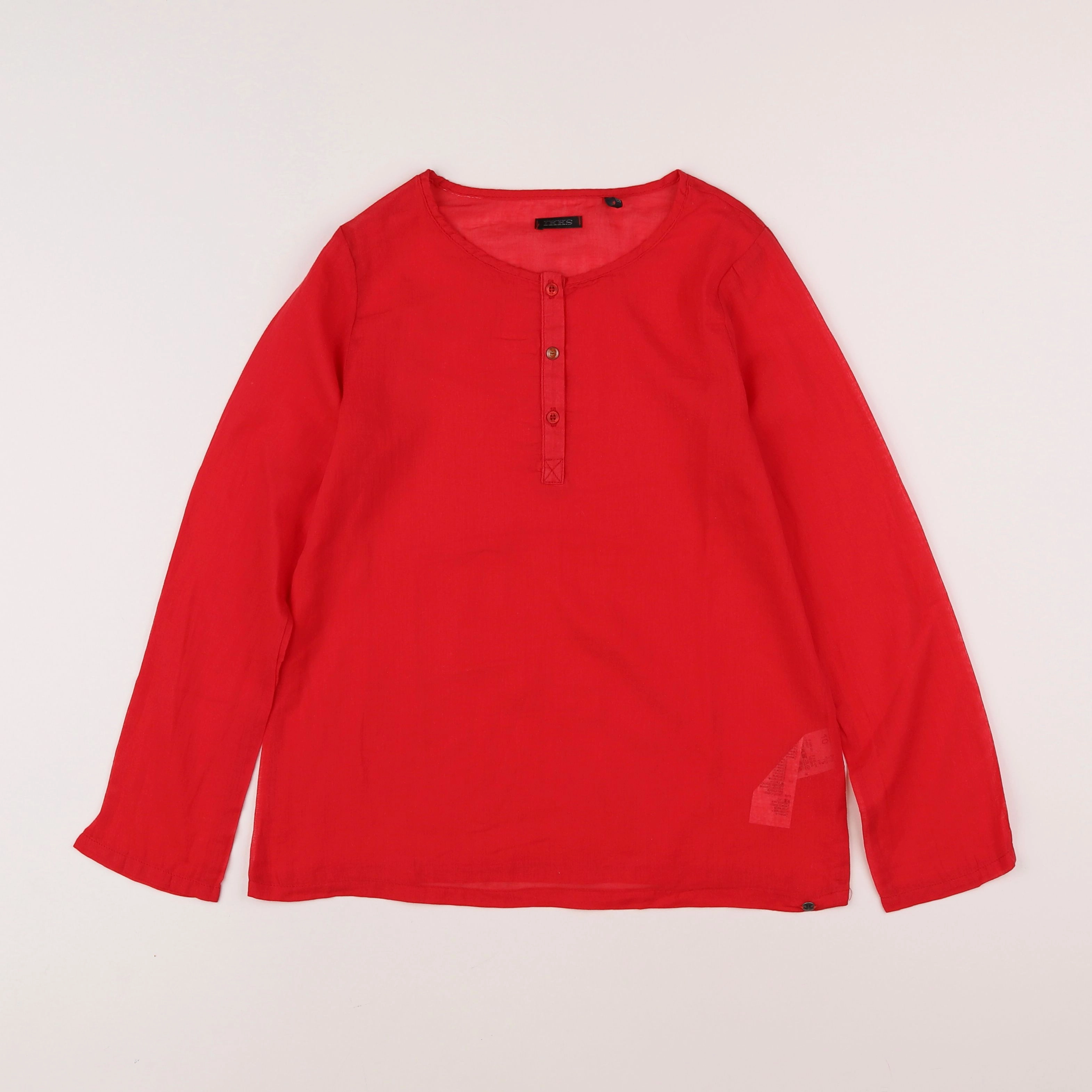 IKKS - chemise rouge - 10 ans