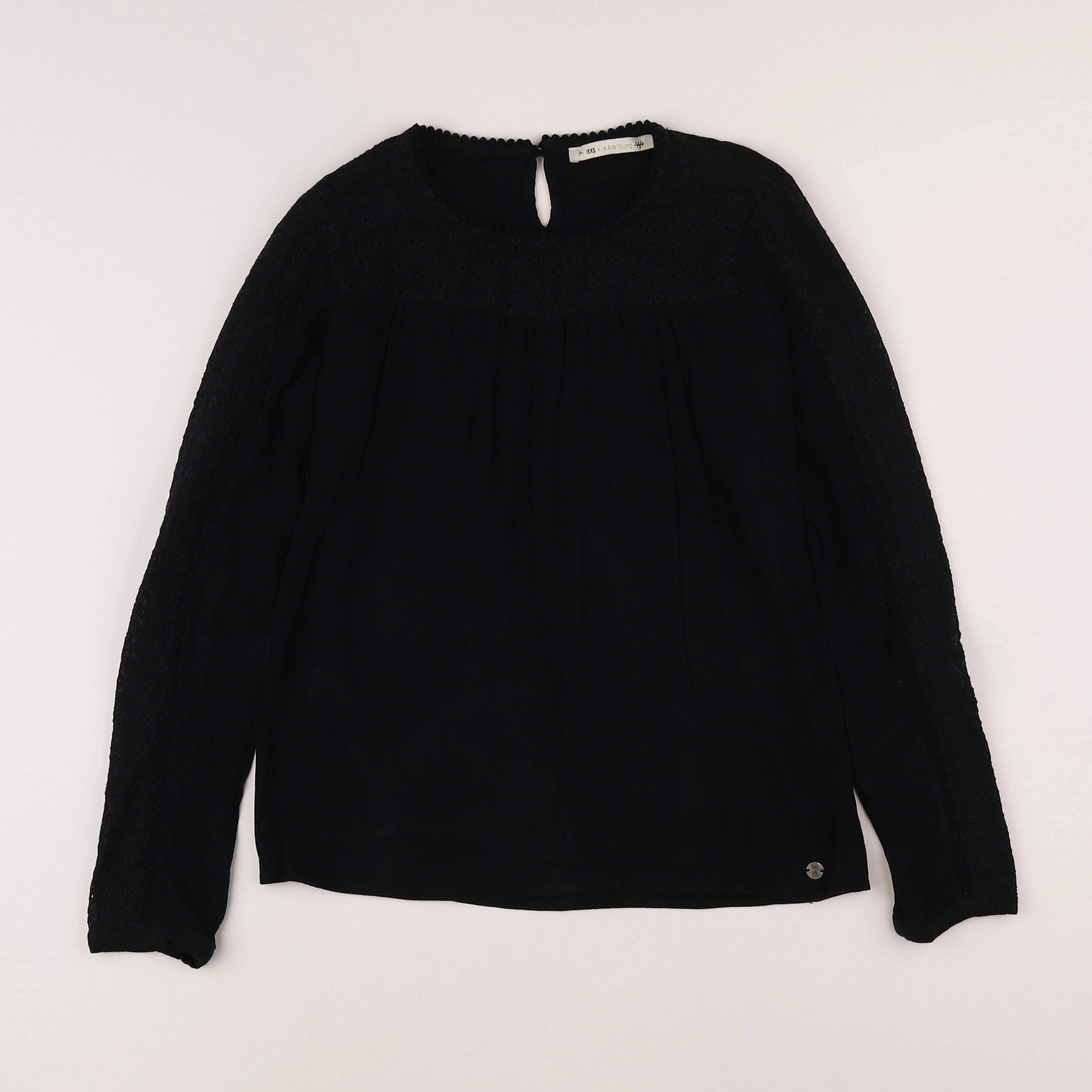 IKKS - blouse noir - 12 ans