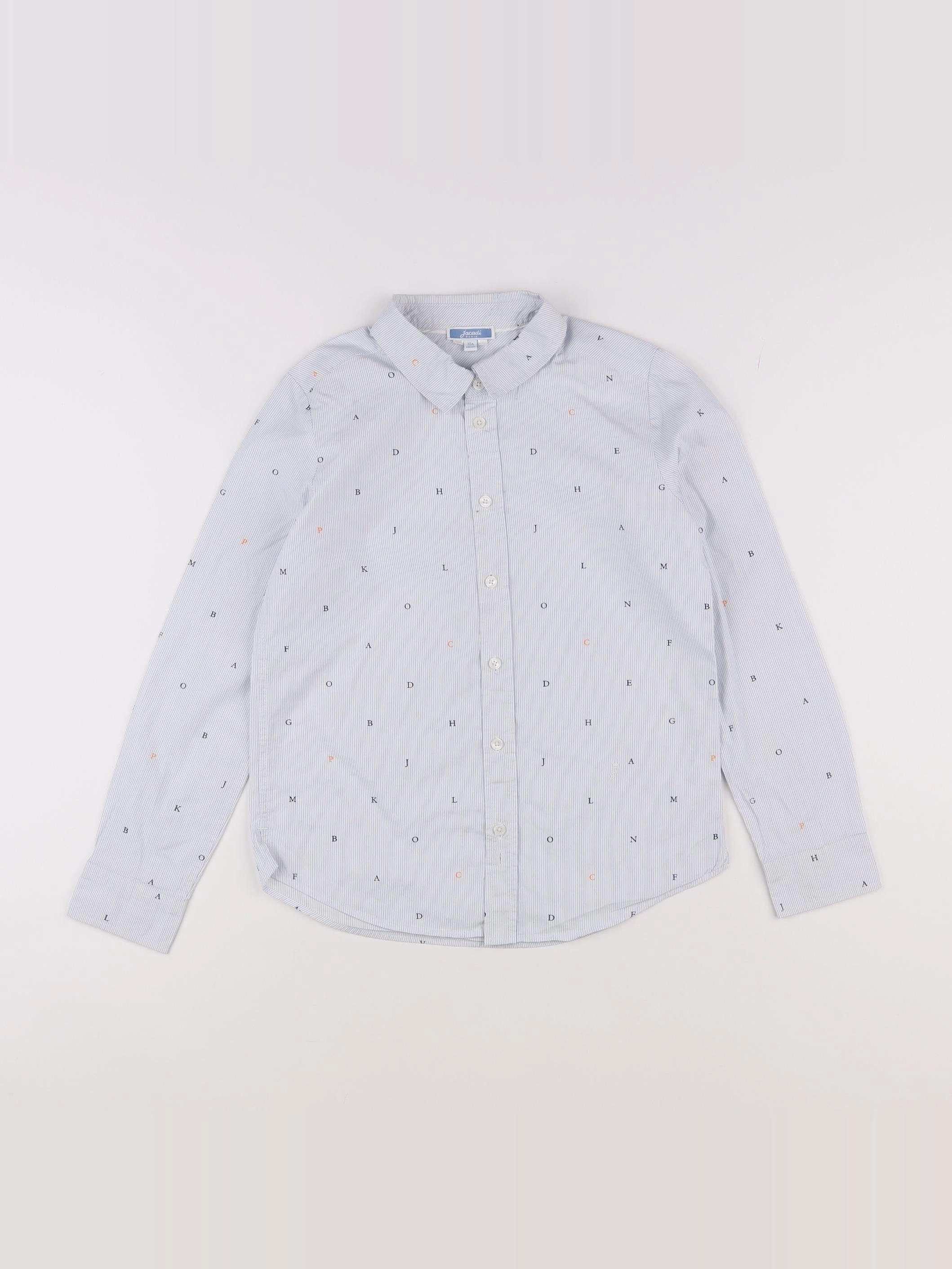 Jacadi - chemise bleu - 10 ans