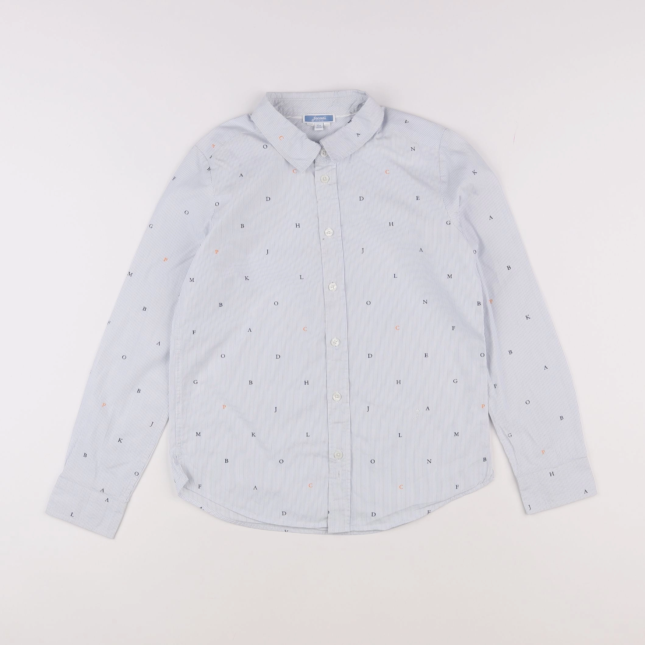 Jacadi - chemise bleu - 10 ans
