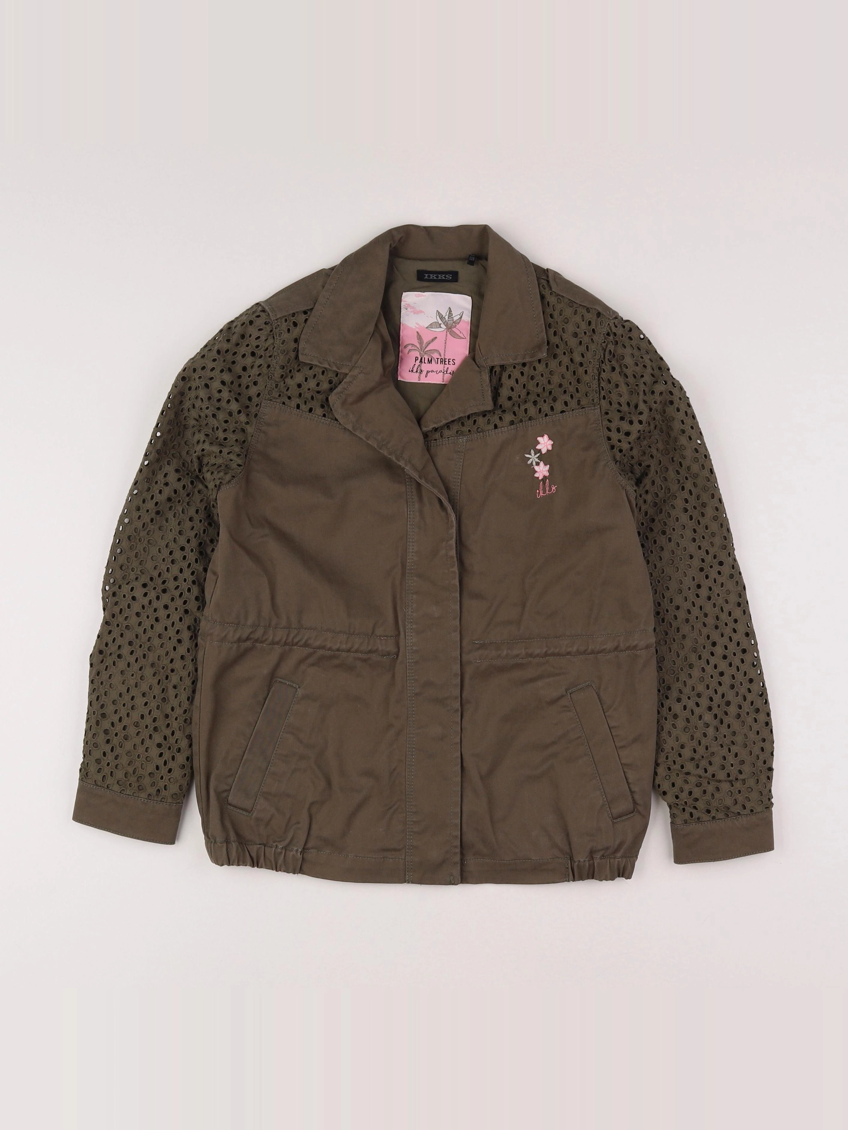 IKKS - veste vert - 8 ans