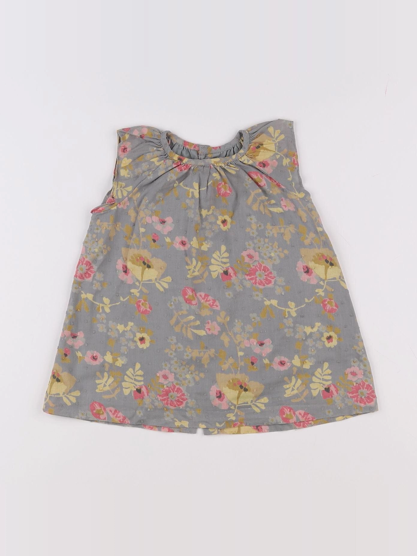 Bonpoint - robe gris - 12 mois