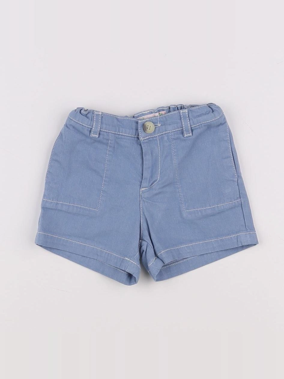 Bonpoint - short bleu - 12 mois