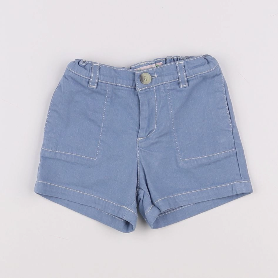 Bonpoint - short bleu - 12 mois