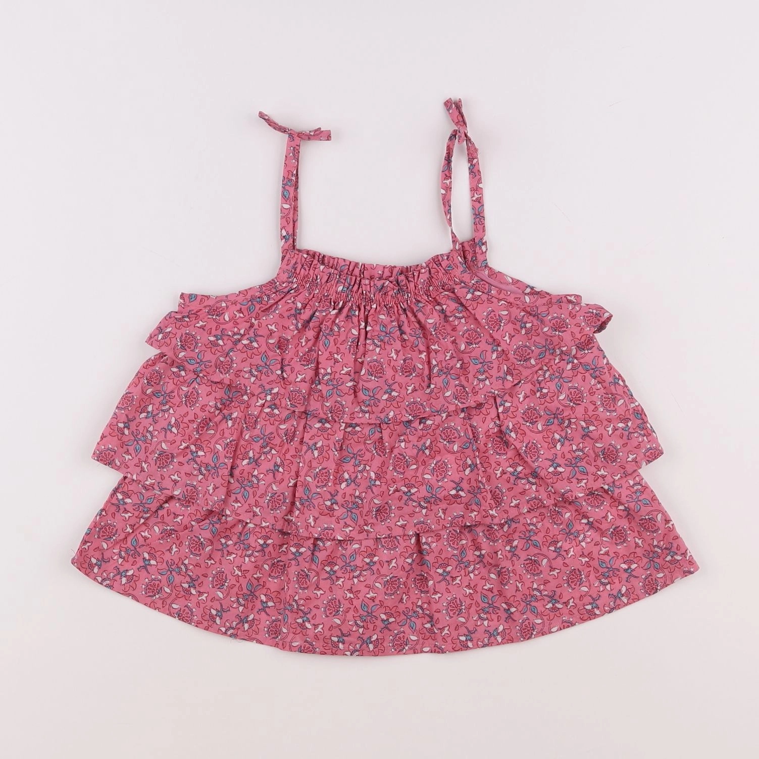 Vertbaudet - blouse rose - 5 ans