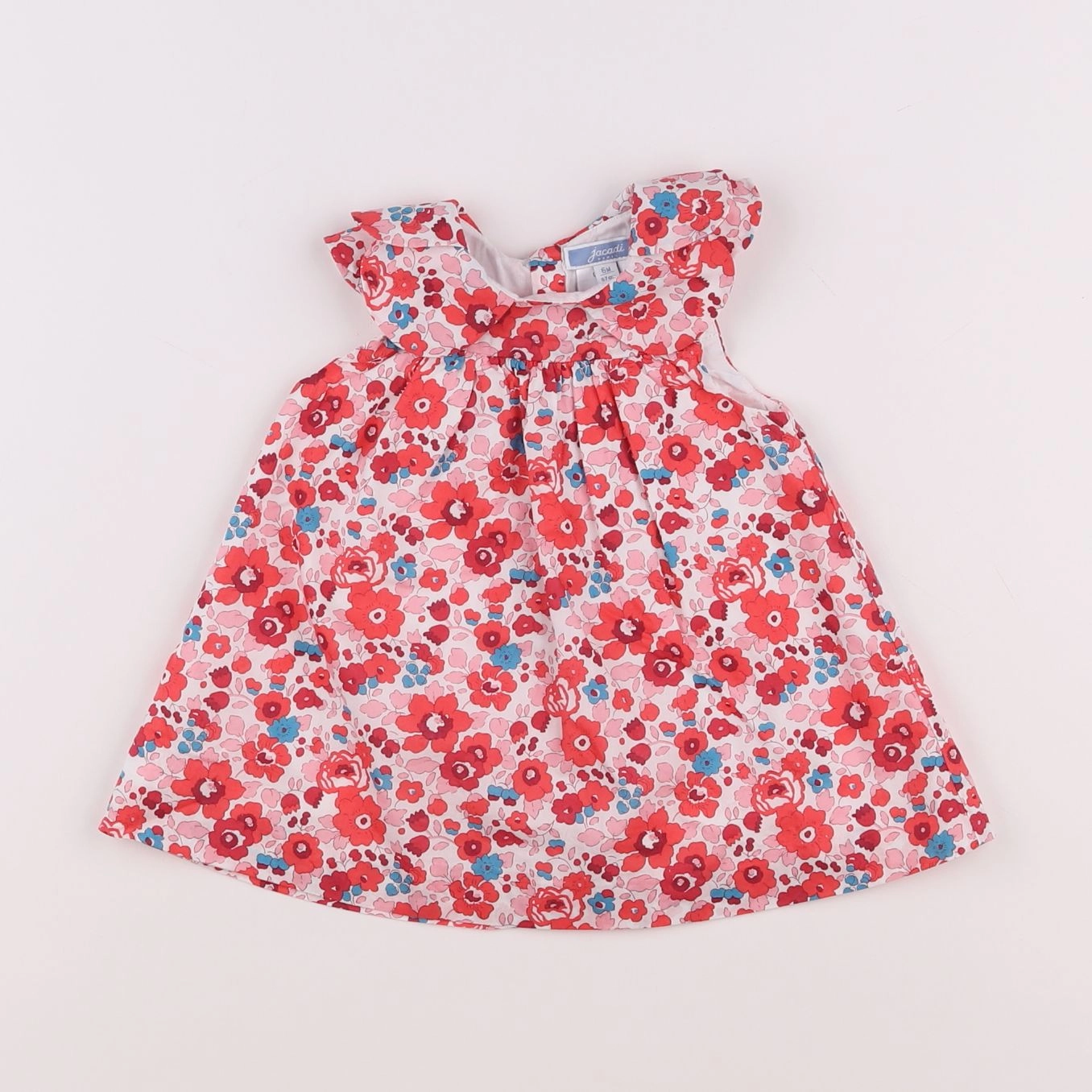 Jacadi - robe liberty rose - 6 mois
