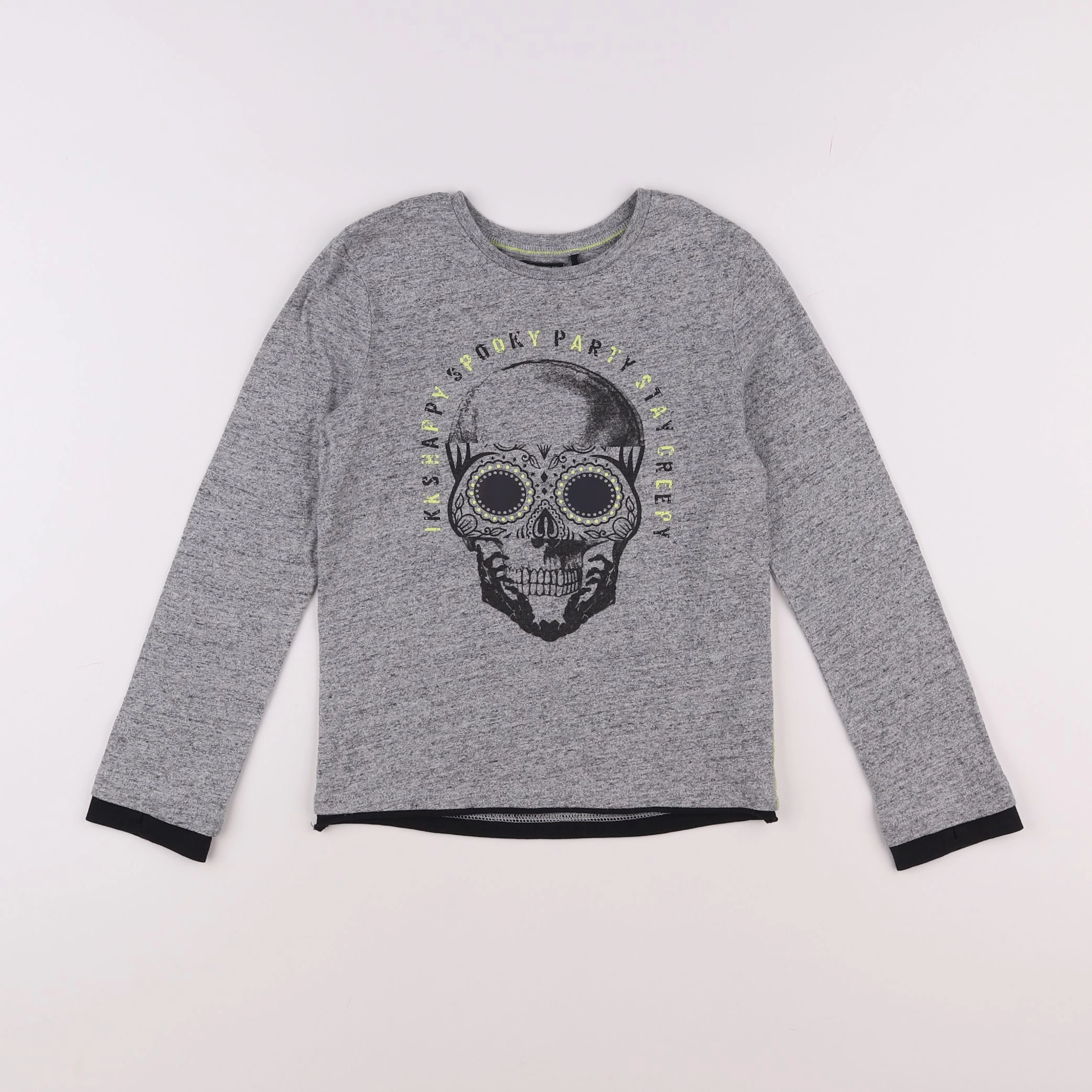 IKKS - tee-shirt gris - 6 ans