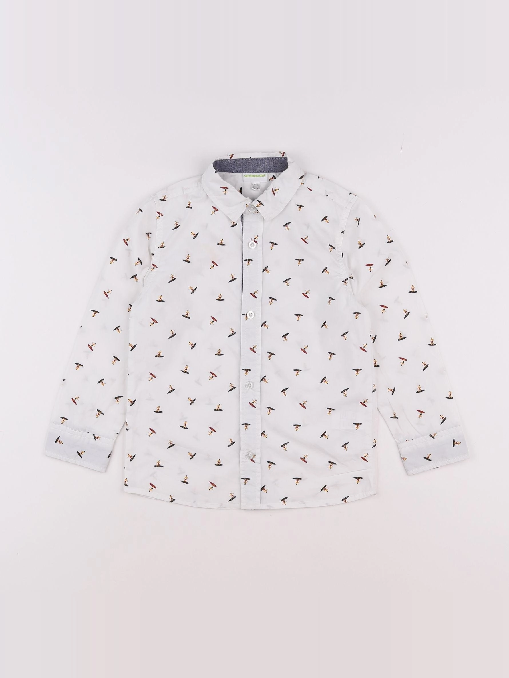 Vertbaudet - chemise blanc - 5 ans