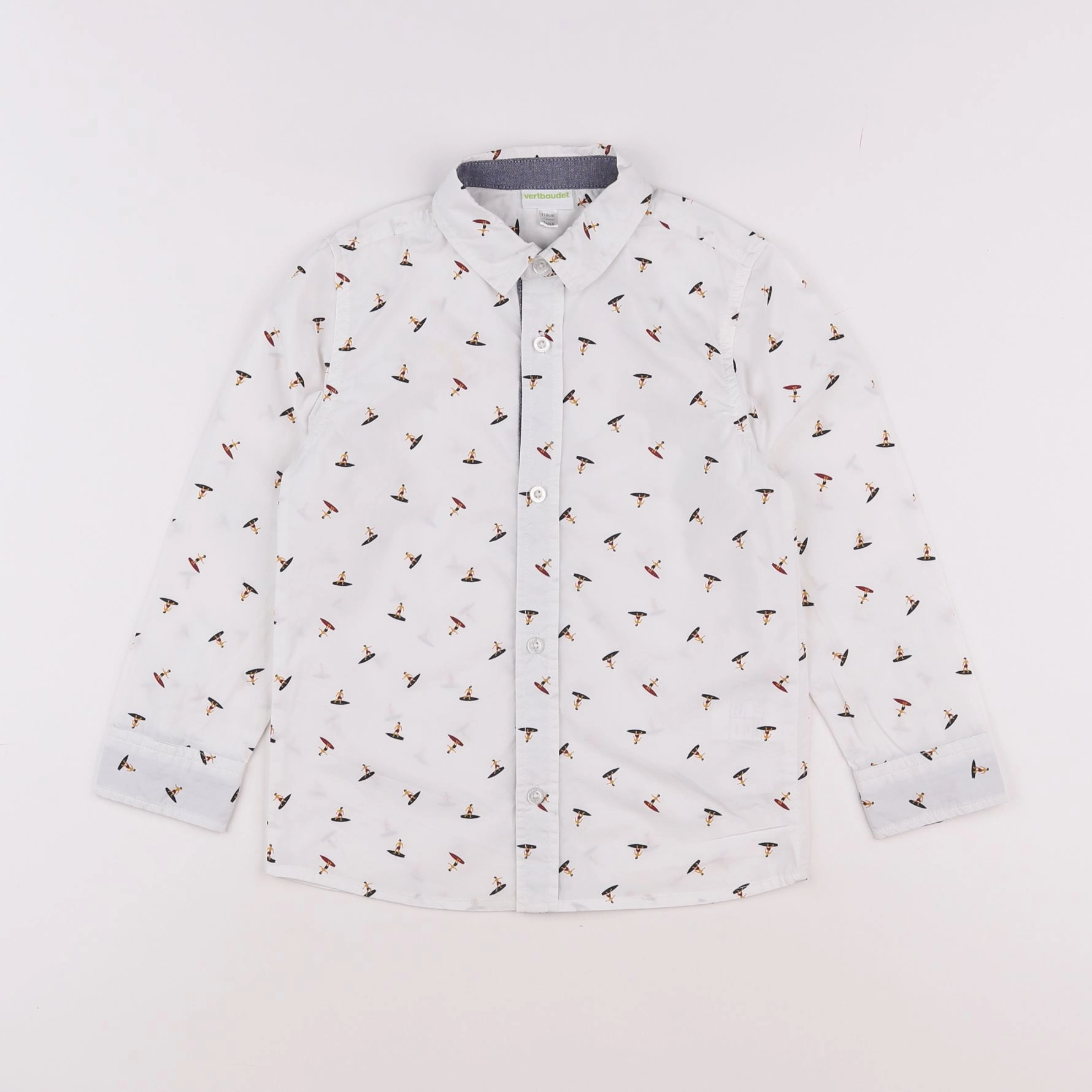 Vertbaudet - chemise blanc - 5 ans