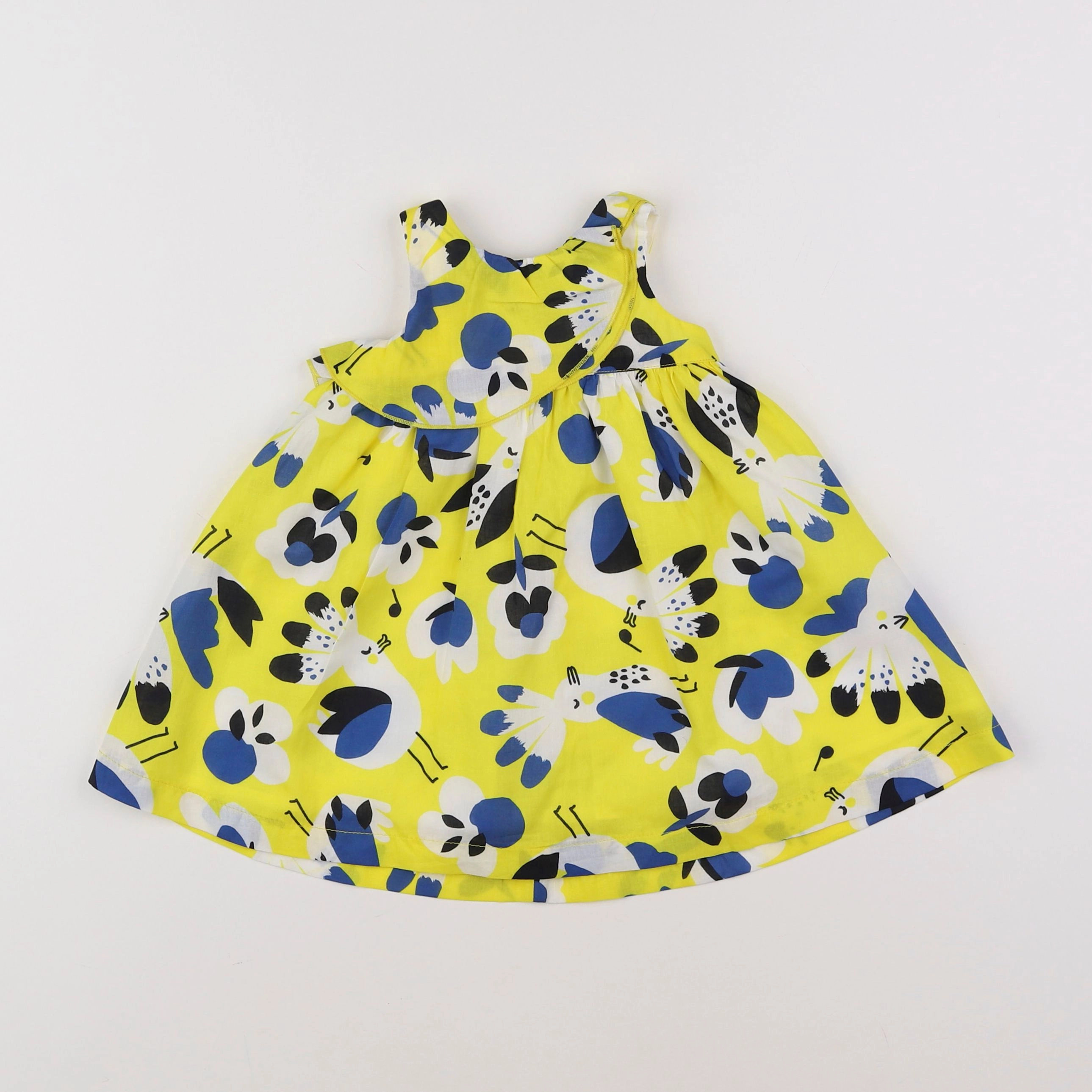 Catimini - robe jaune - 6 mois
