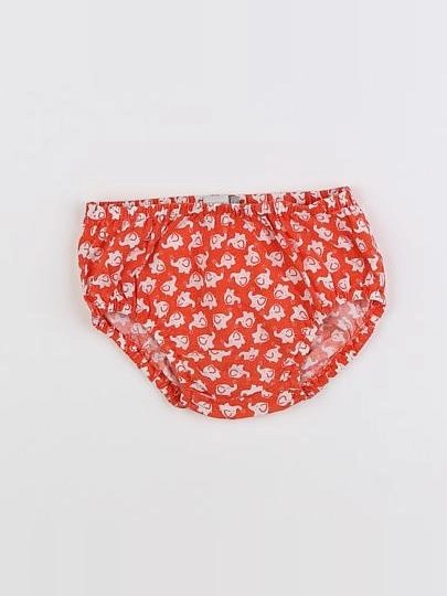 Catimini - bloomer blanc, rouge - 12 mois