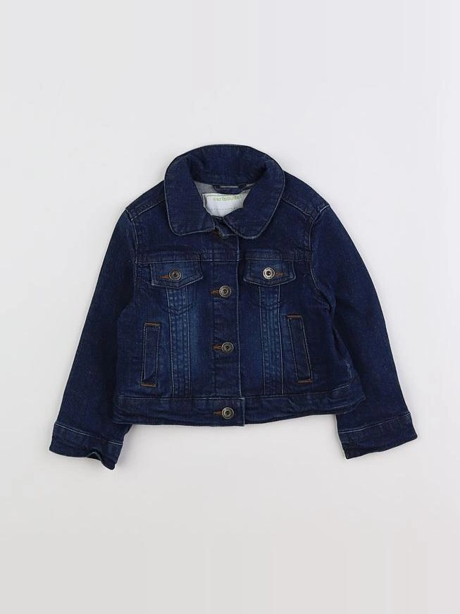 Vertbaudet - veste bleu - 2 ans