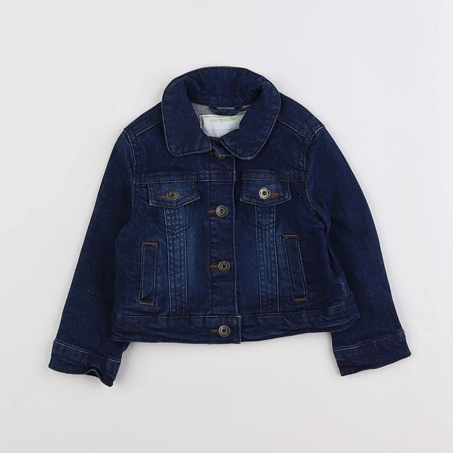 Vertbaudet - veste bleu - 2 ans