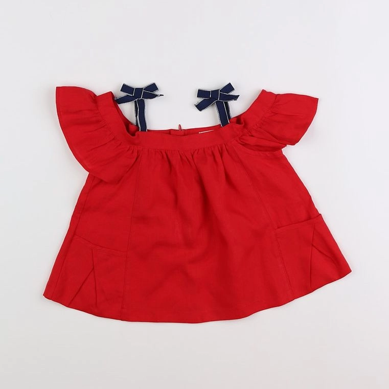 Catimini - blouse rouge - 3 ans