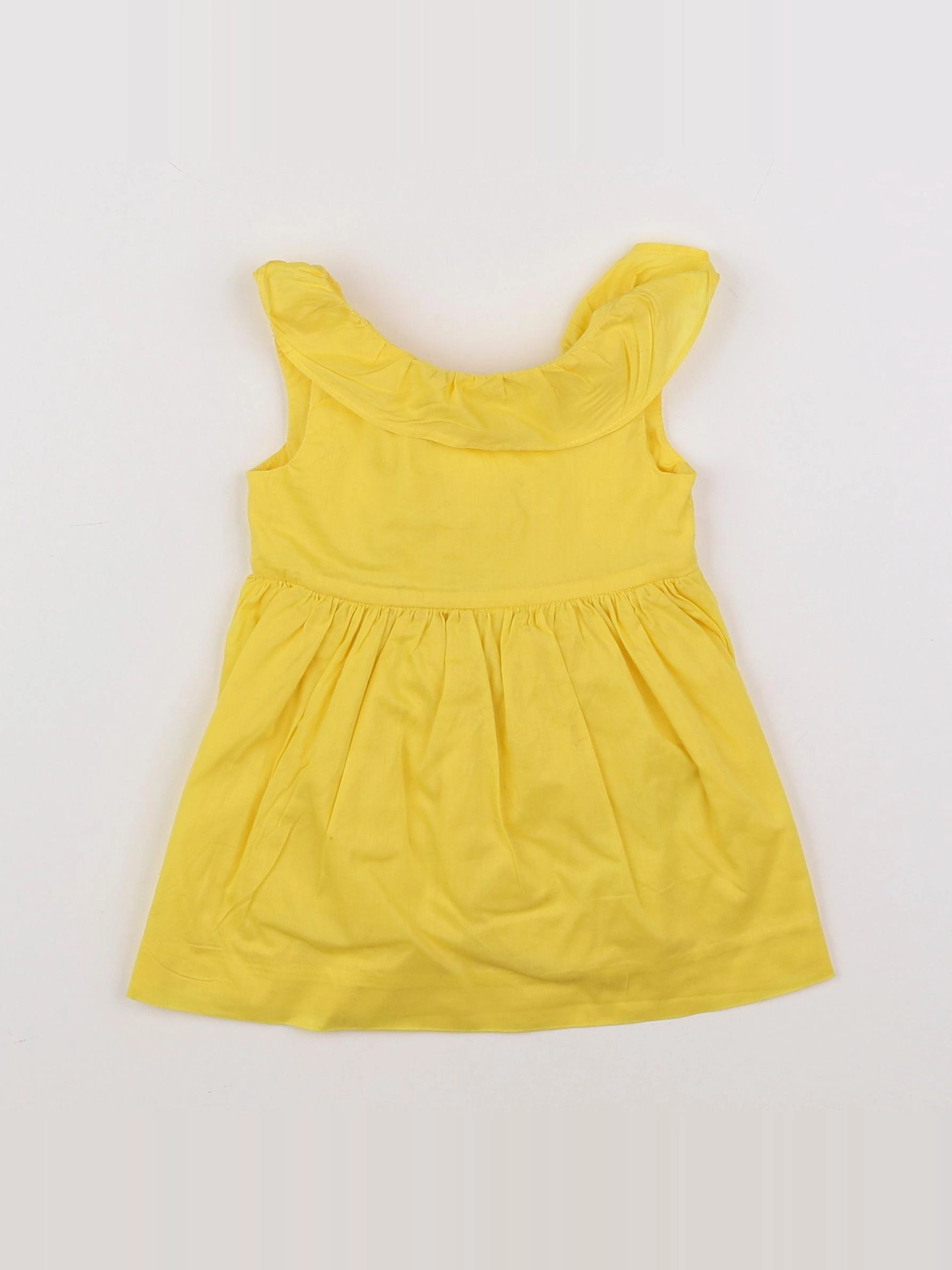 Jacadi - robe jaune - 6 mois