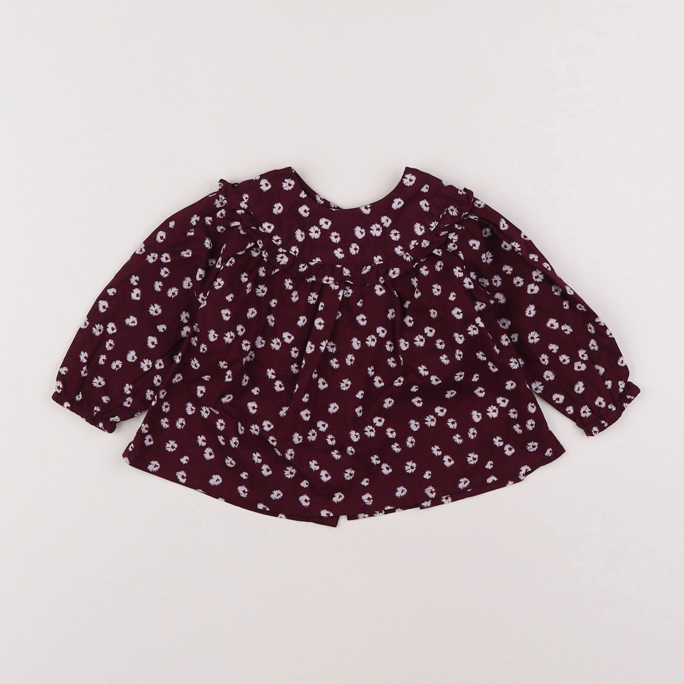 Boutchou - blouse multicolore - 6 mois