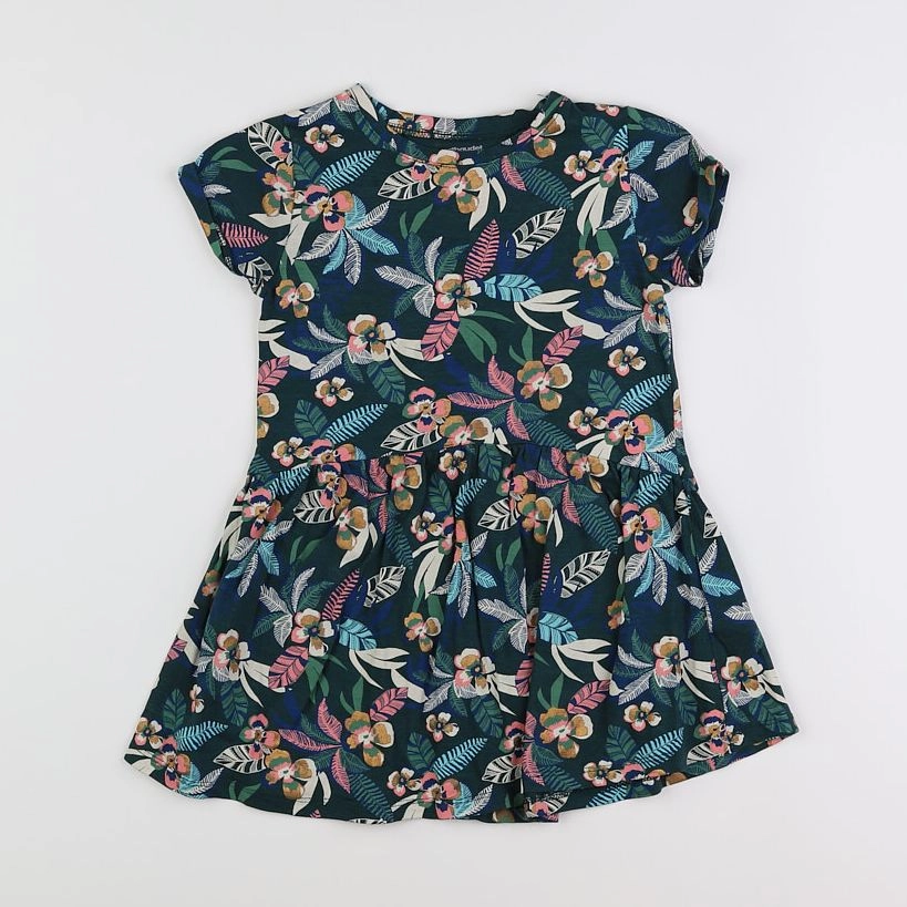 Vertbaudet - robe vert - 5 ans