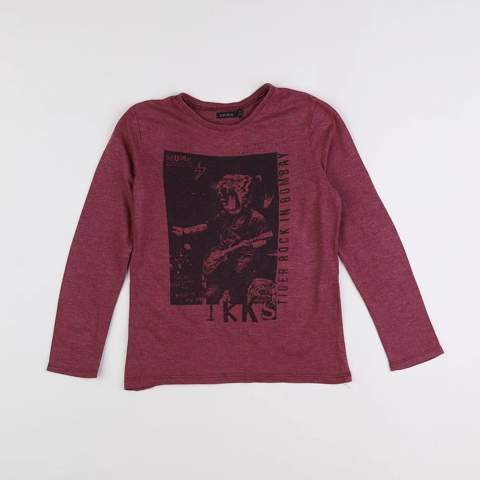 IKKS - tee-shirt rouge - 8 ans