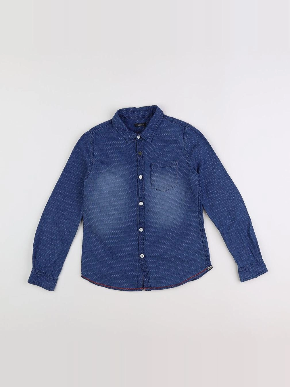 IKKS - chemise bleu - 8 ans