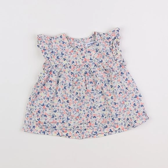 Vertbaudet - blouse multicolore - 9 mois