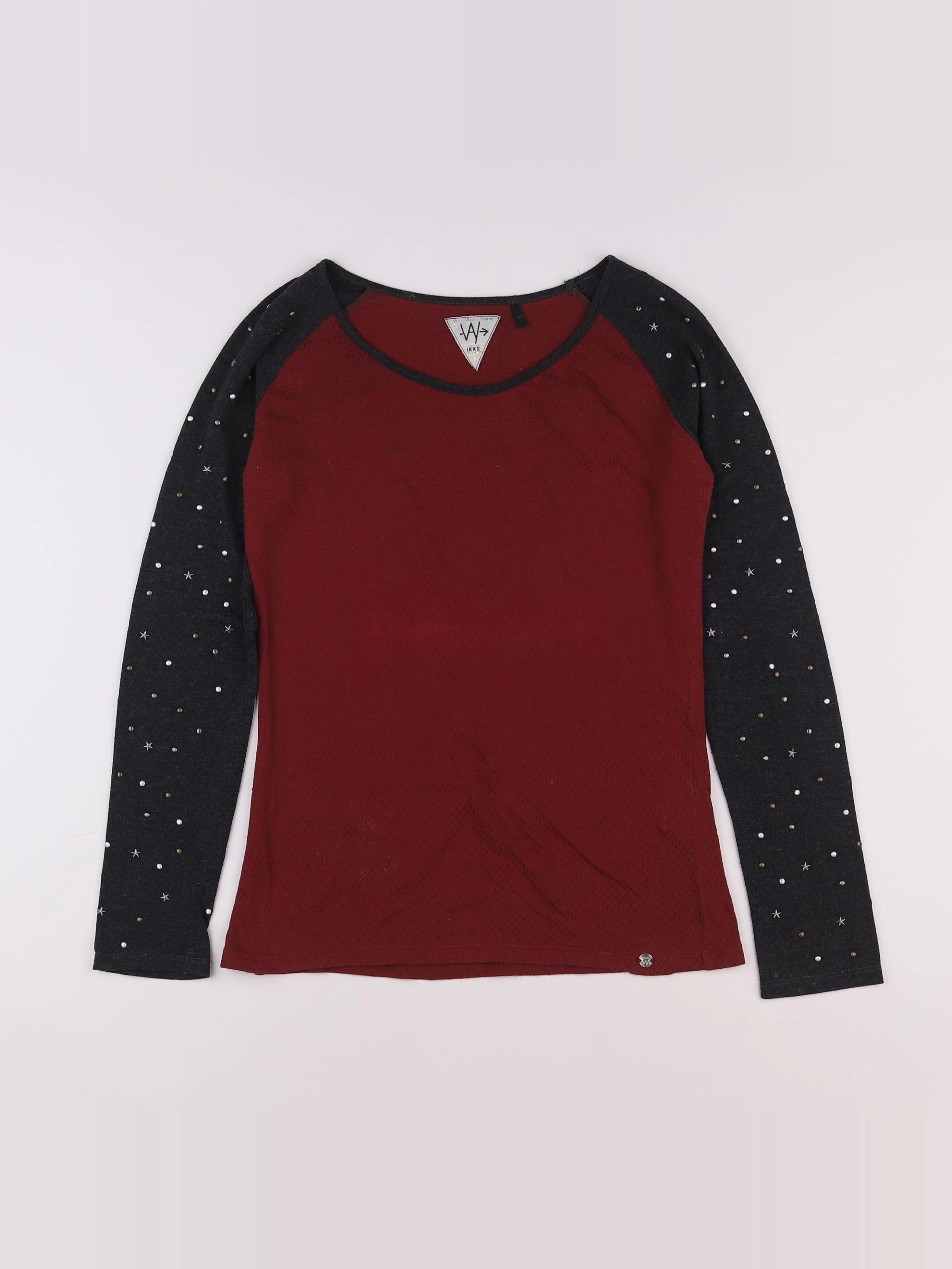 IKKS - tee-shirt rouge - 16 ans
