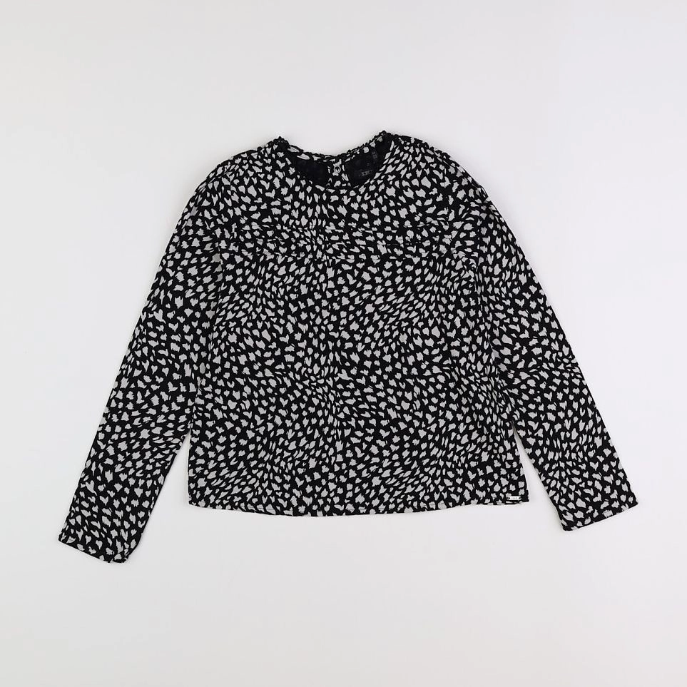 IKKS - blouse blanc, noir - 8 ans