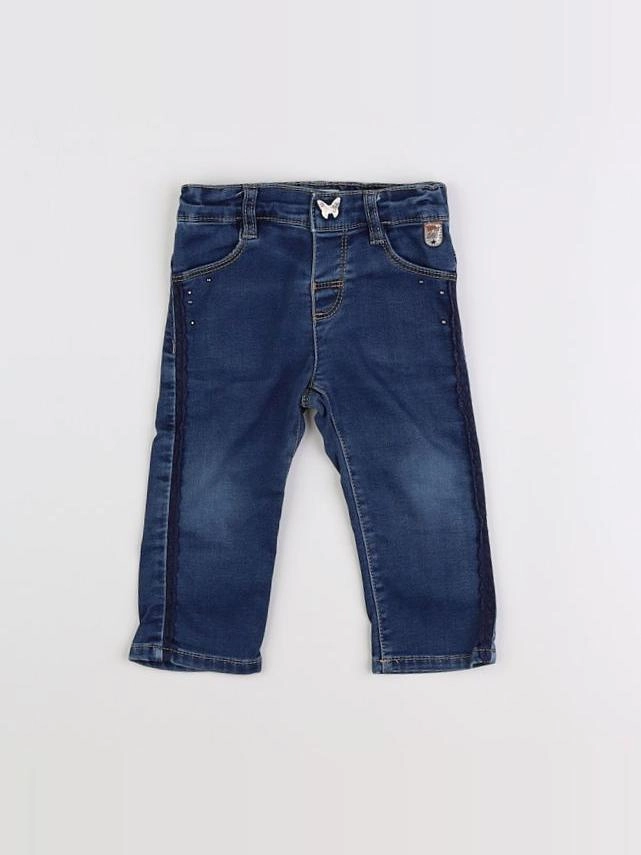 IKKS - jean bleu - 12 mois