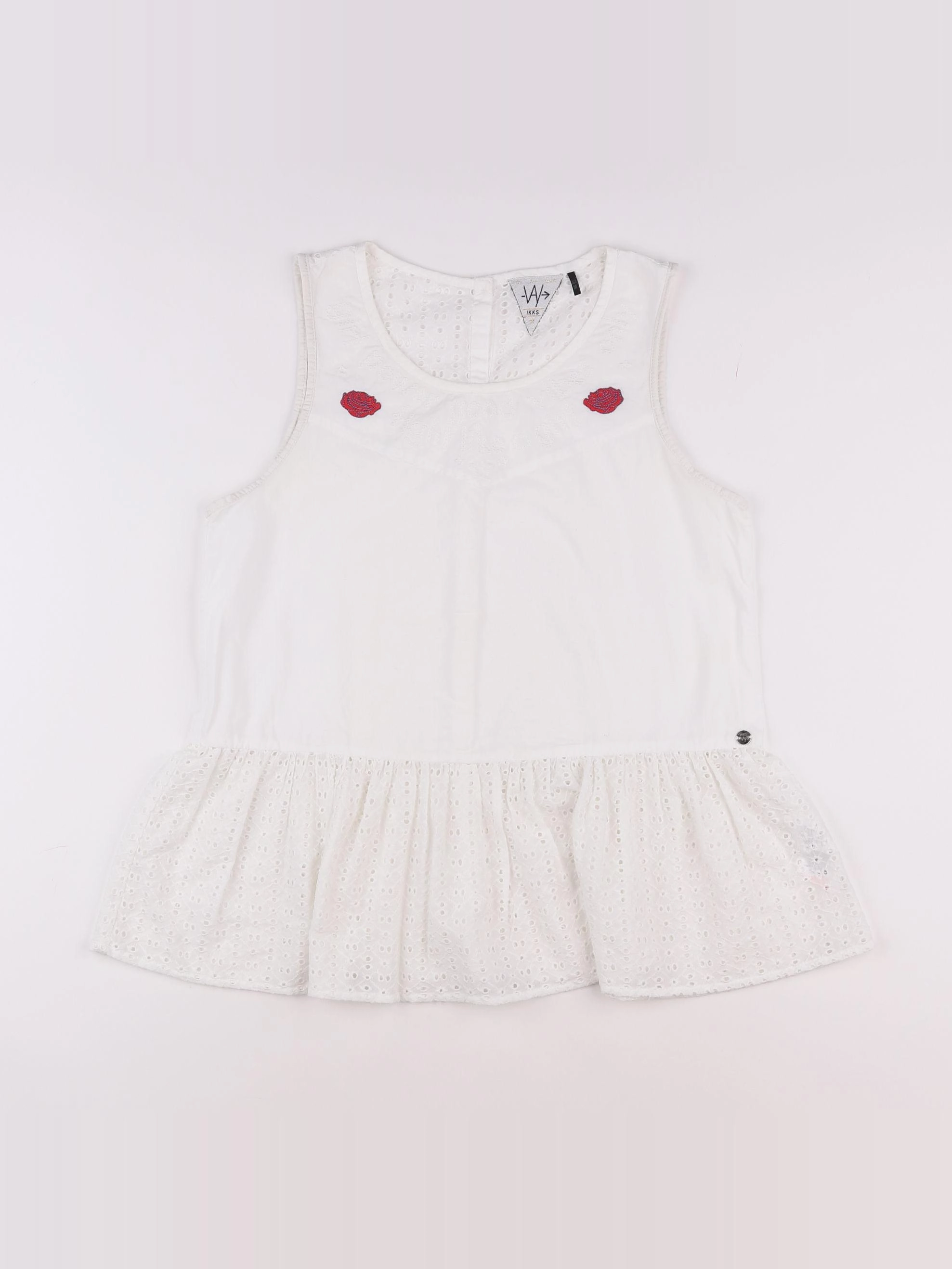 IKKS - blouse blanc - 16 ans