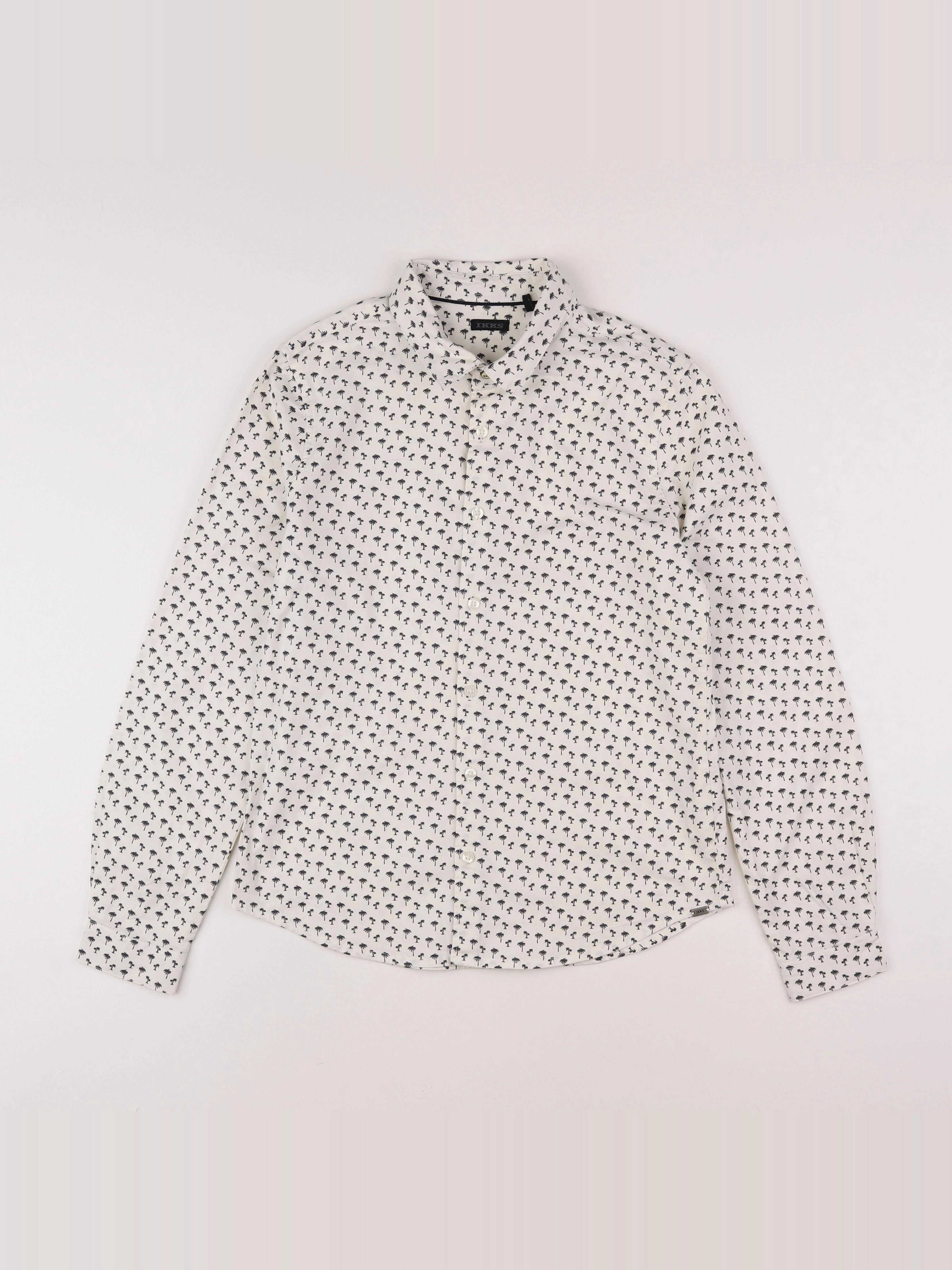 IKKS - chemise beige - 12 ans