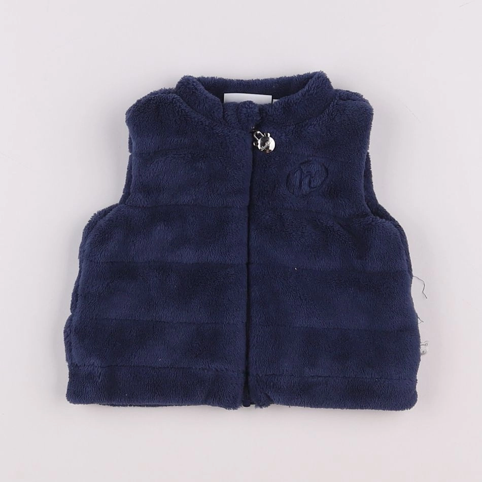 Noukie's - gilet bleu - 3 mois