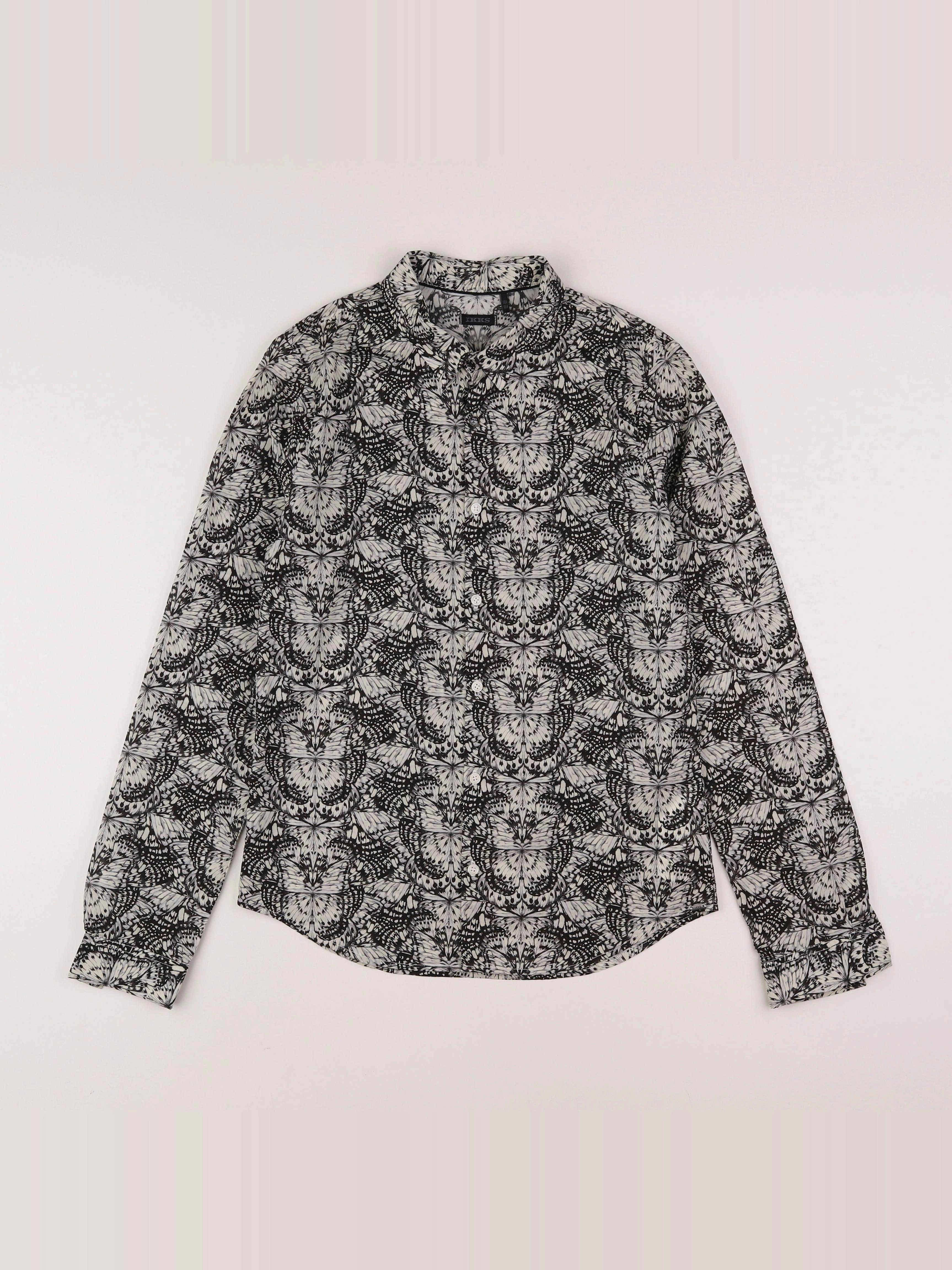 IKKS - chemise gris - 14 ans