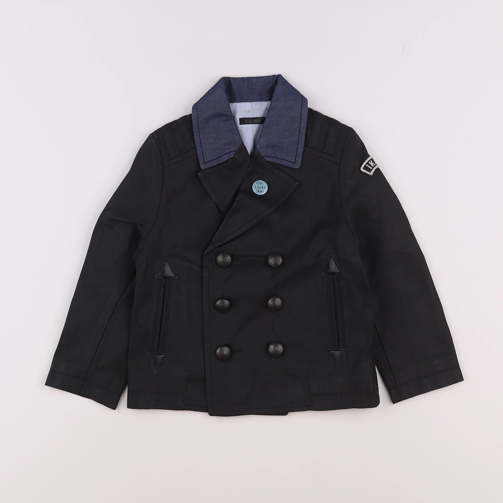 IKKS - veste noir - 3 ans